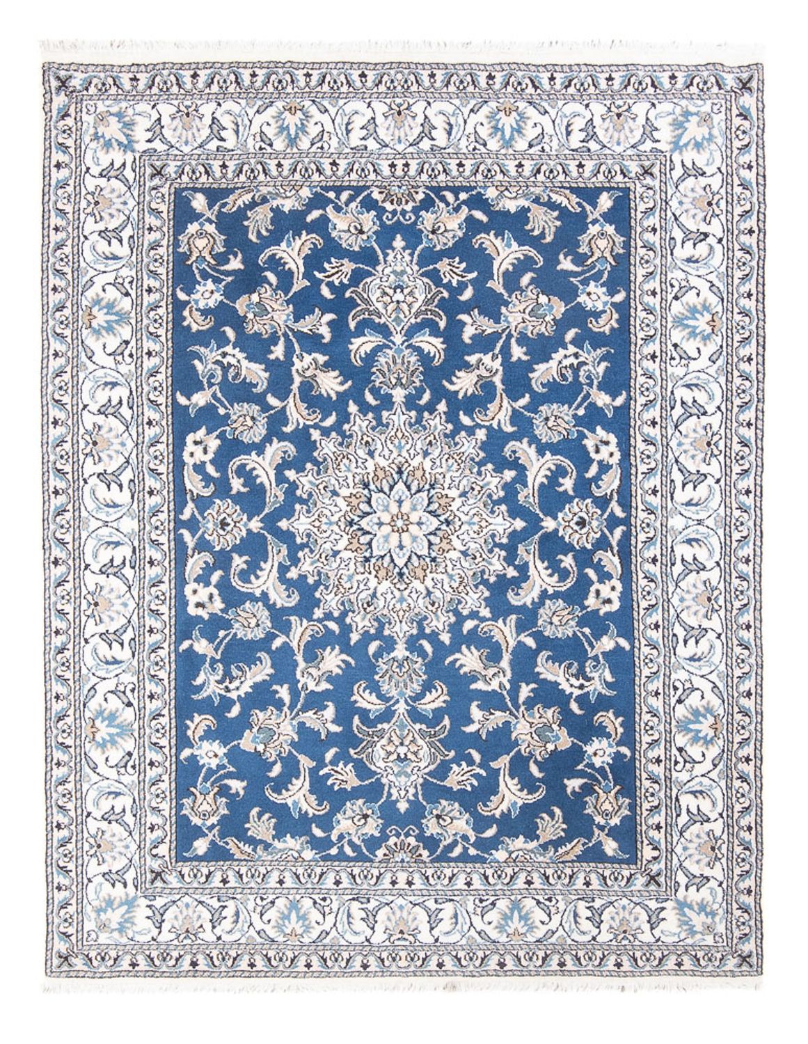 Tappeto Persero - Nain - Reale - 193 x 148 cm - blu