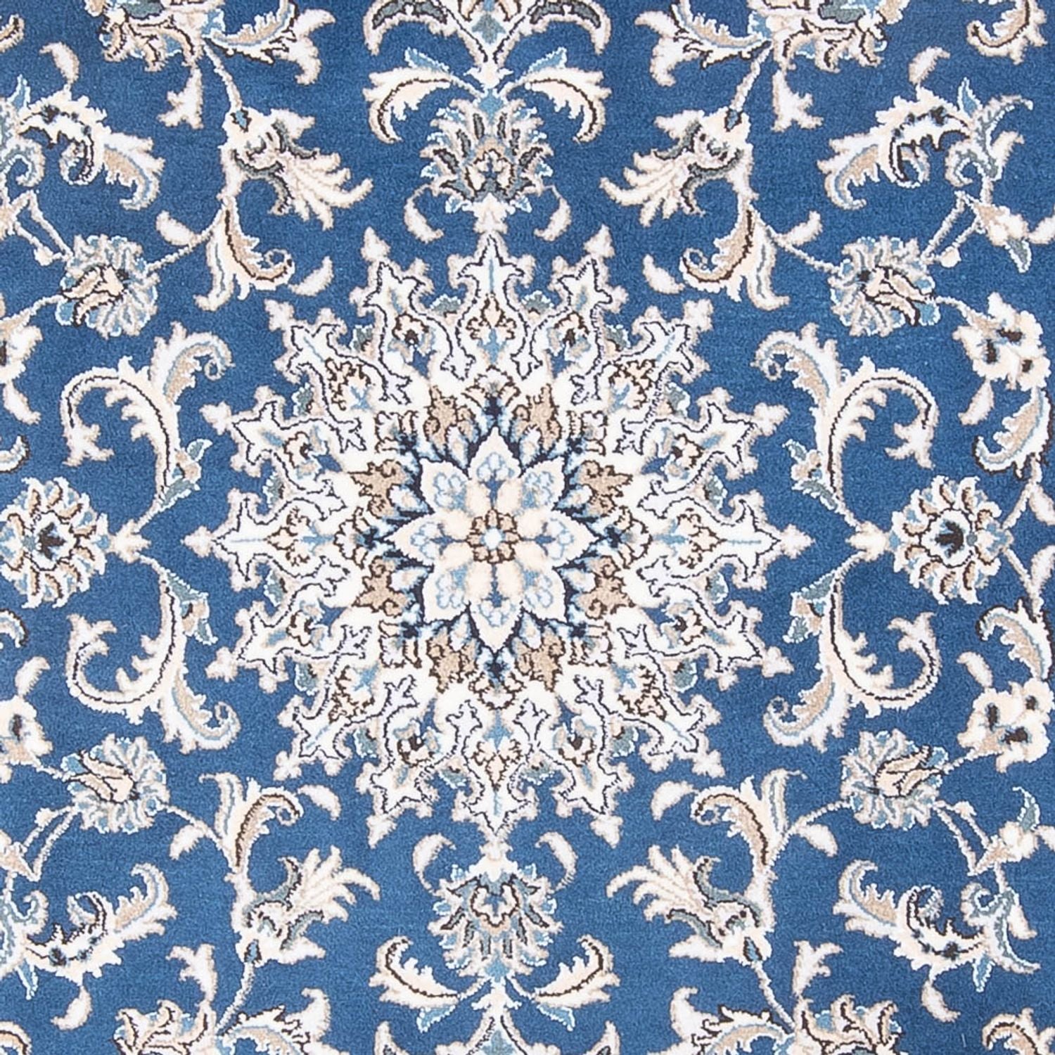 Tappeto Persero - Nain - Reale - 193 x 148 cm - blu
