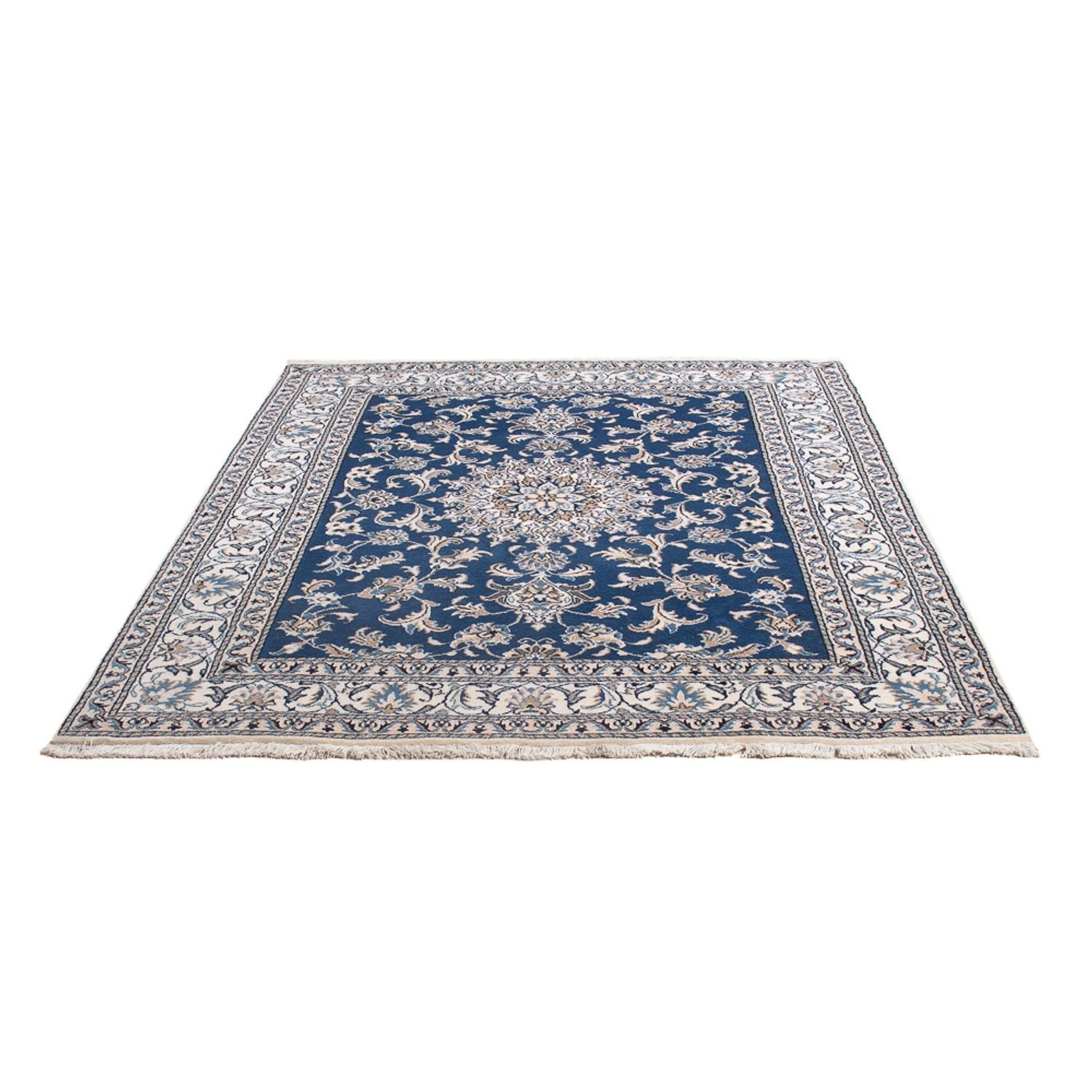 Tappeto Persero - Nain - Reale - 193 x 148 cm - blu