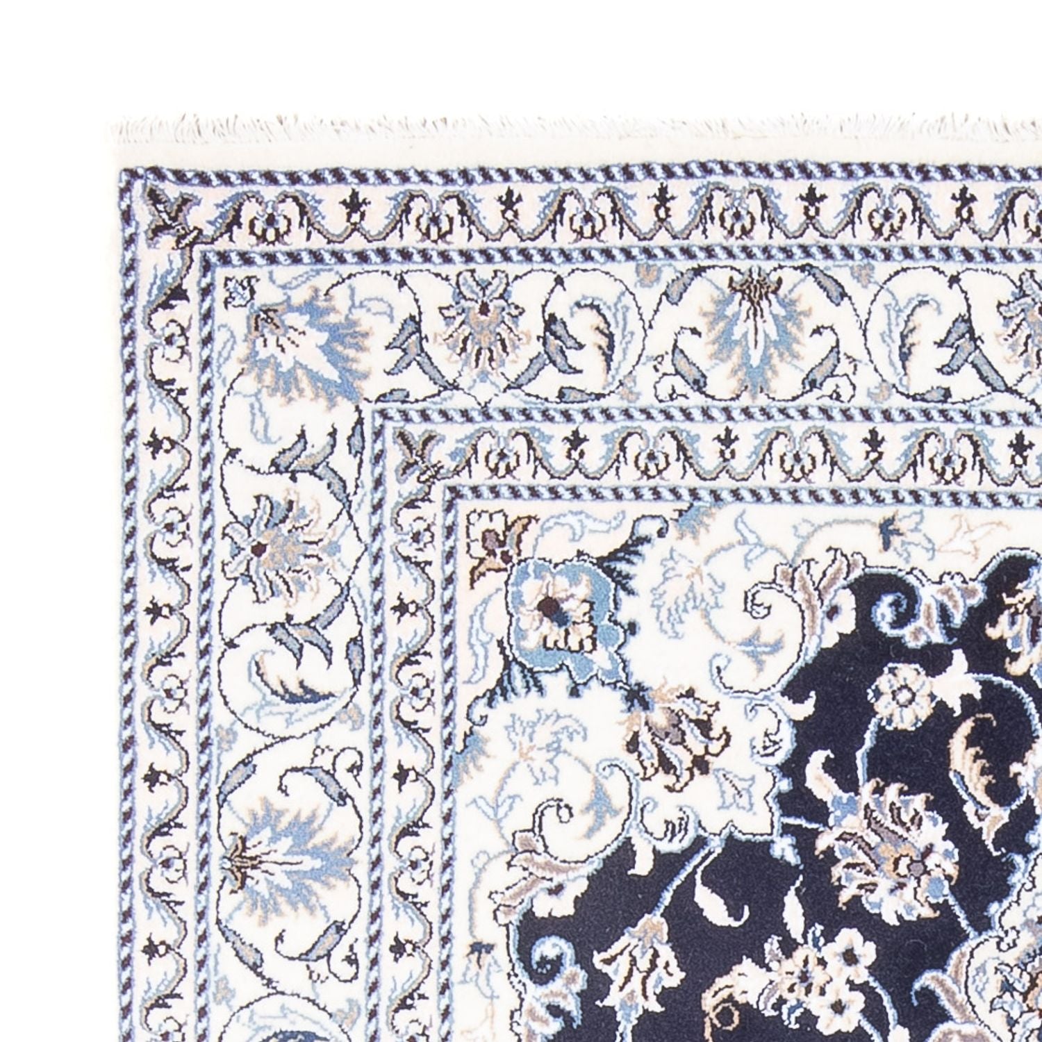 Tappeto Persero - Nain - Reale - 208 x 144 cm - blu scuro