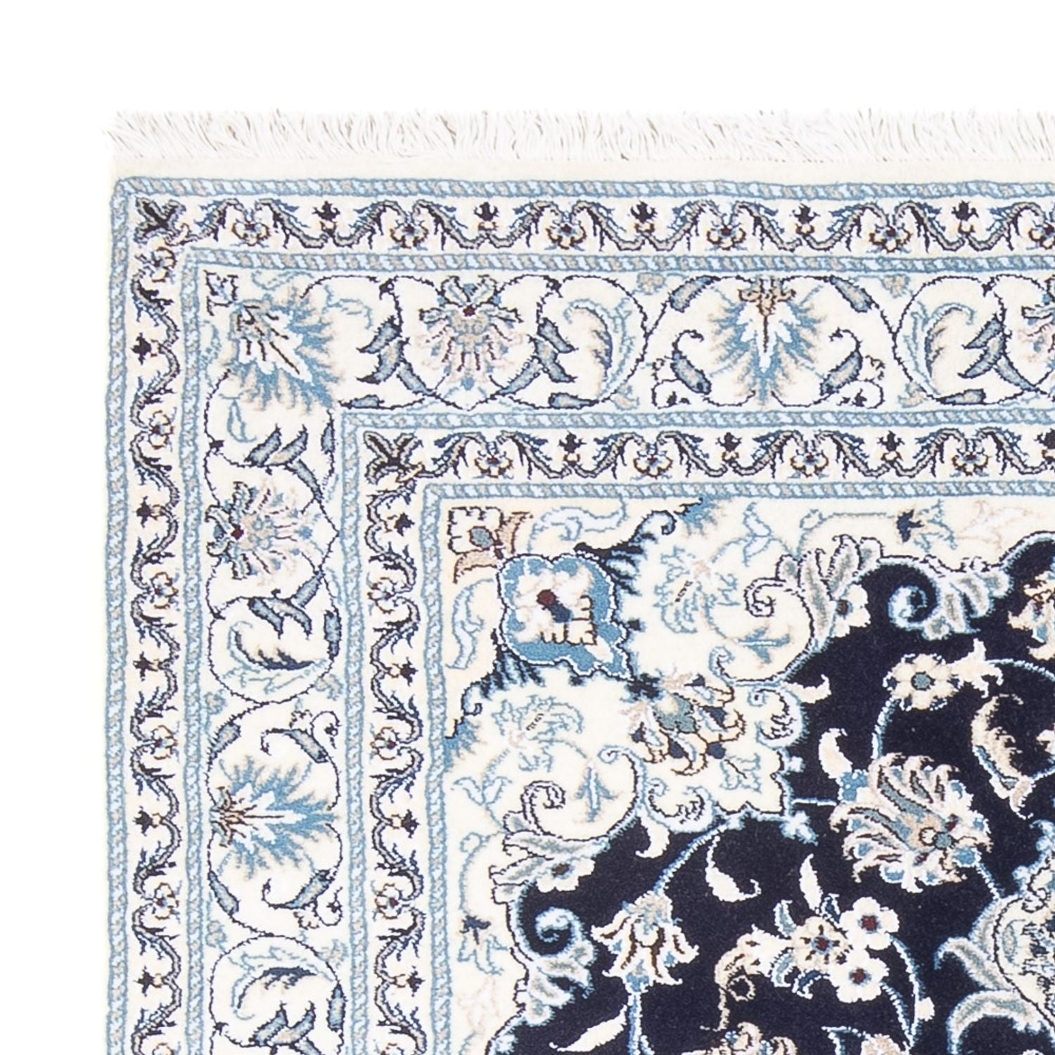 Tappeto Persero - Nain - Reale - 205 x 146 cm - blu scuro