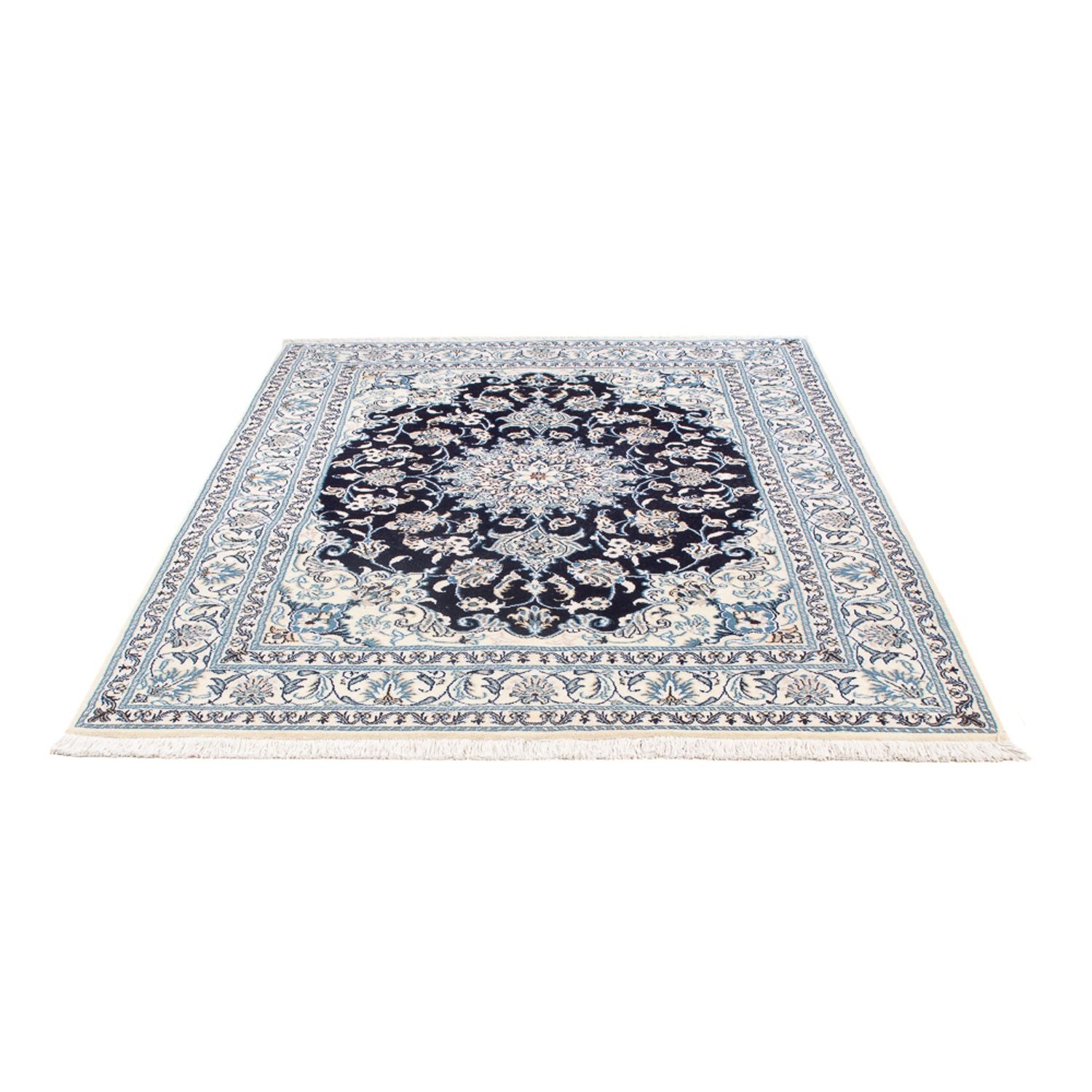 Tappeto Persero - Nain - Reale - 205 x 146 cm - blu scuro
