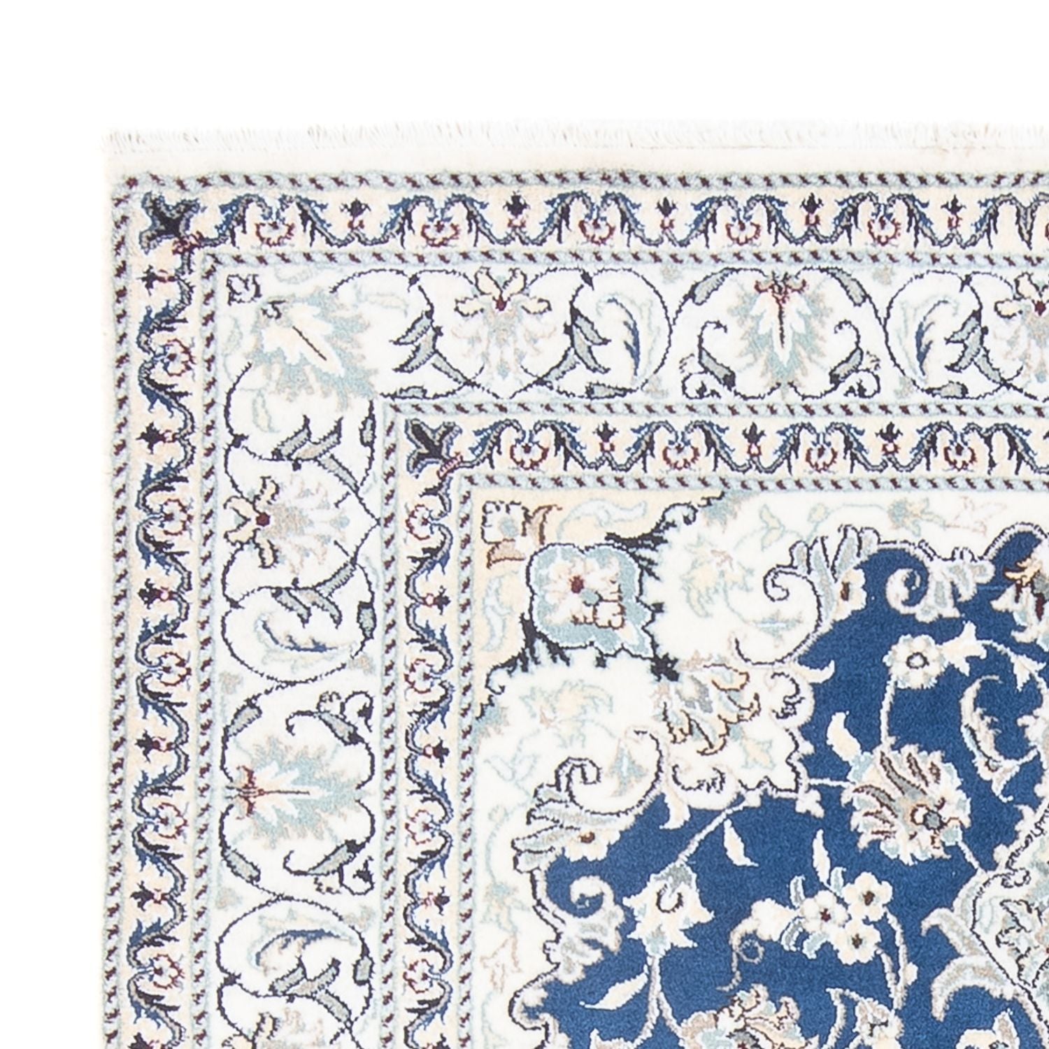 Tappeto Persero - Nain - Reale - 196 x 151 cm - blu