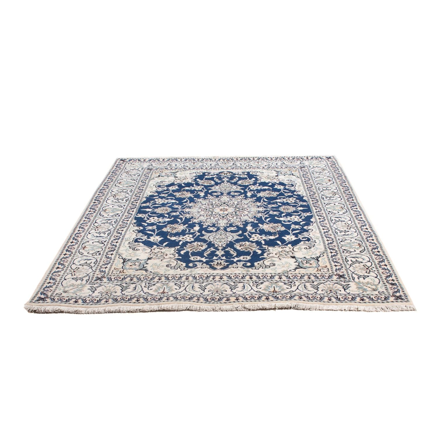 Tappeto Persero - Nain - Reale - 196 x 151 cm - blu