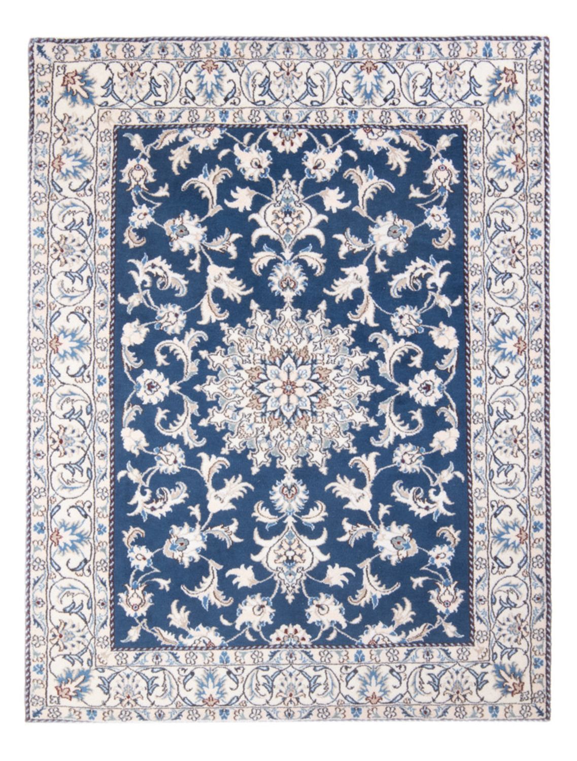 Tappeto Persero - Nain - Reale - 199 x 149 cm - blu