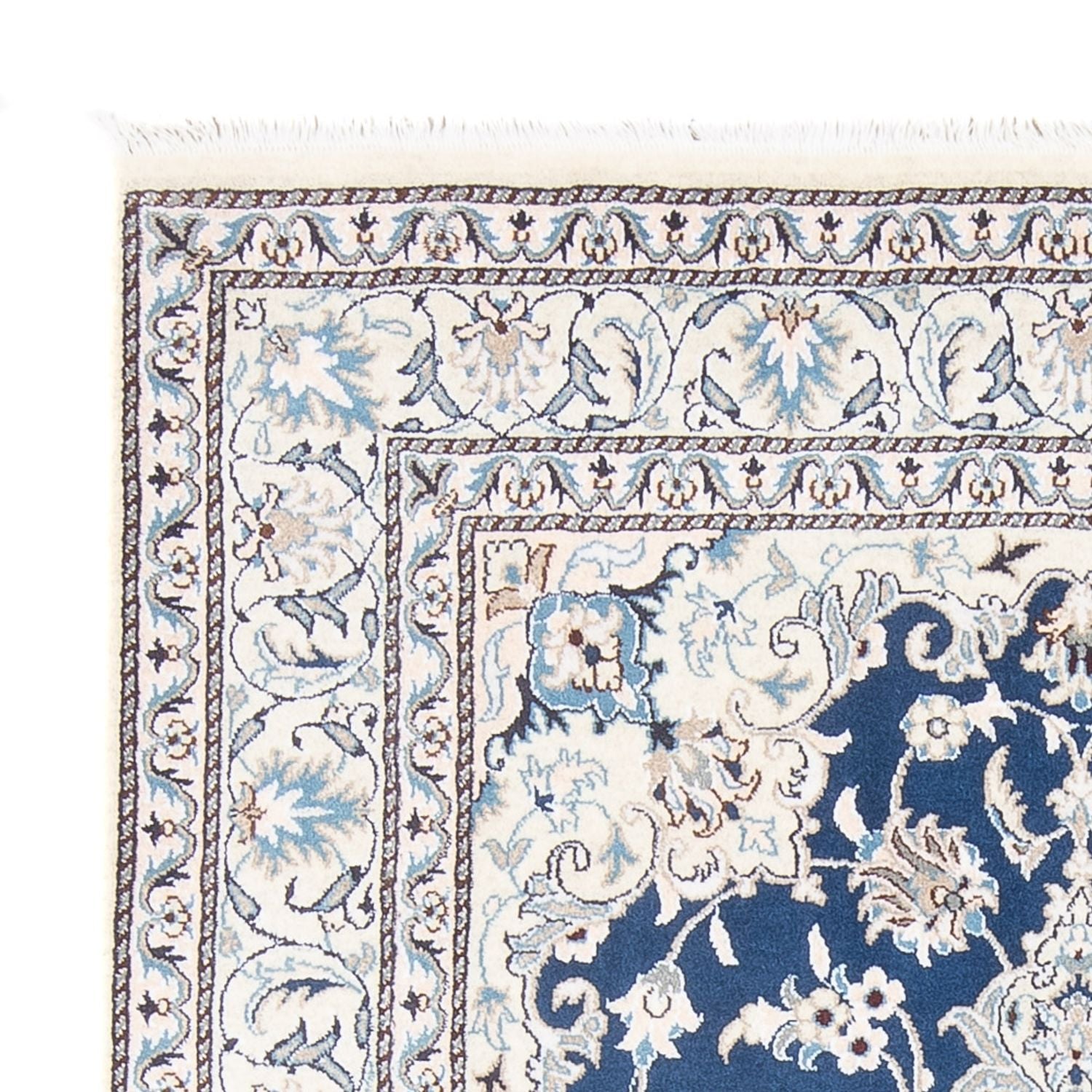 Tappeto Persero - Nain - Reale - 207 x 151 cm - blu