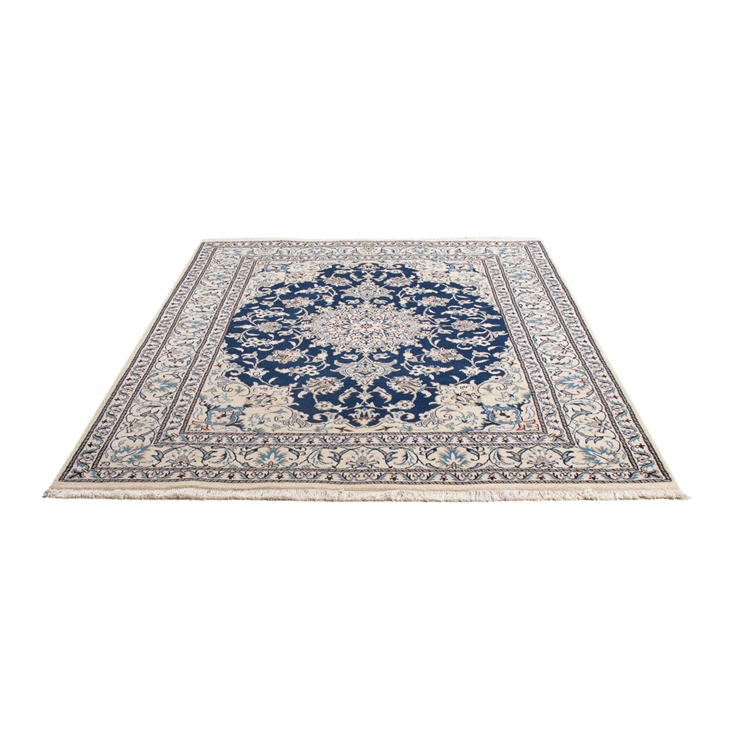 Tappeto Persero - Nain - Reale - 207 x 151 cm - blu
