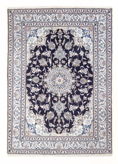 Nain - 9La Tappeto 152x200cm - Tappeto persiano - blu scuro