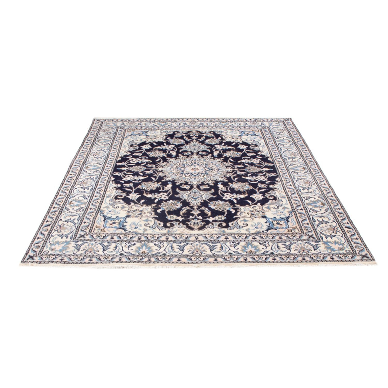 Tappeto Persero - Nain - Reale - 200 x 152 cm - blu scuro