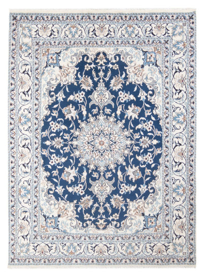Nain - 9La Tappeto 148x200cm - Tappeto persiano - blu