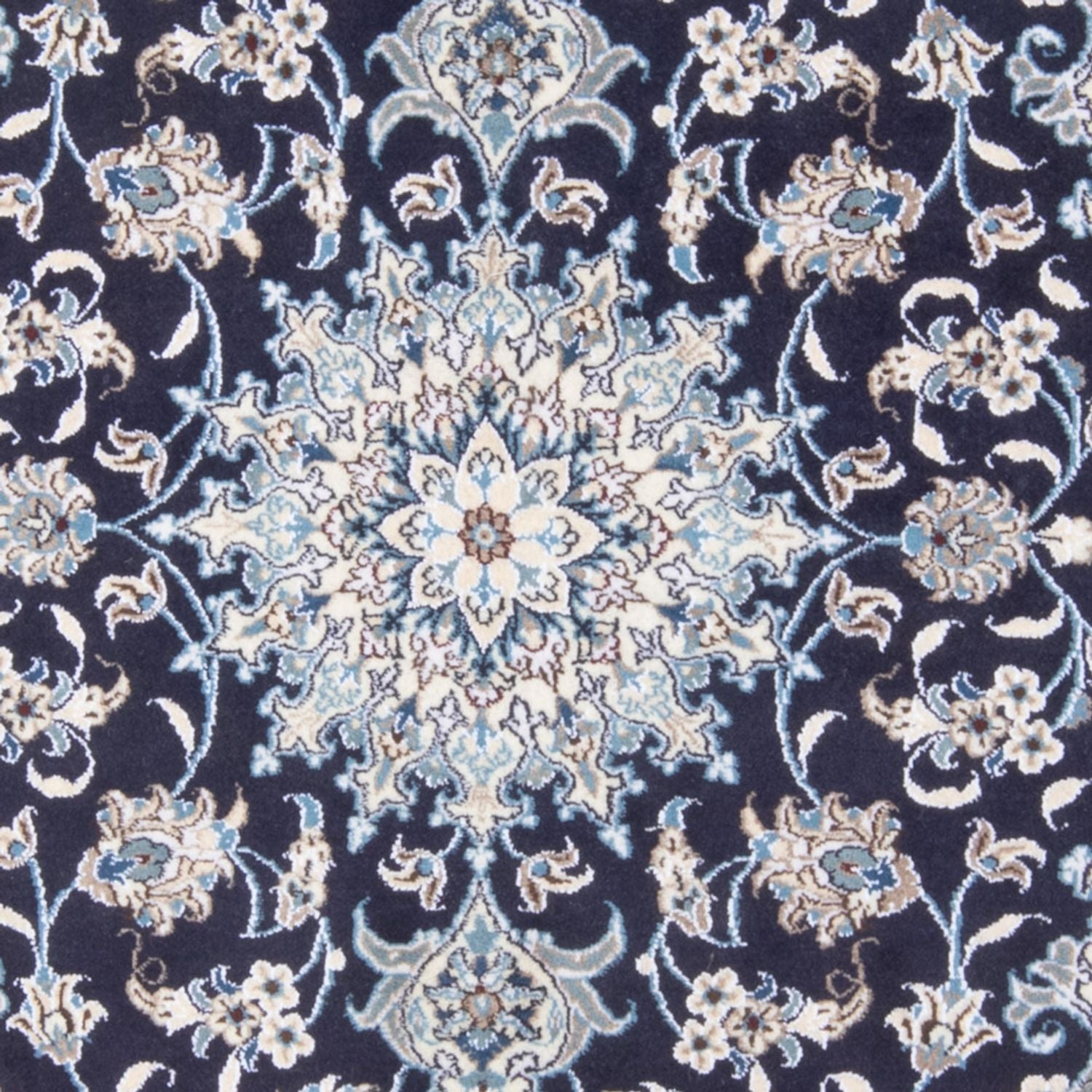 Tappeto Persero - Nain - Reale - 194 x 149 cm - blu scuro