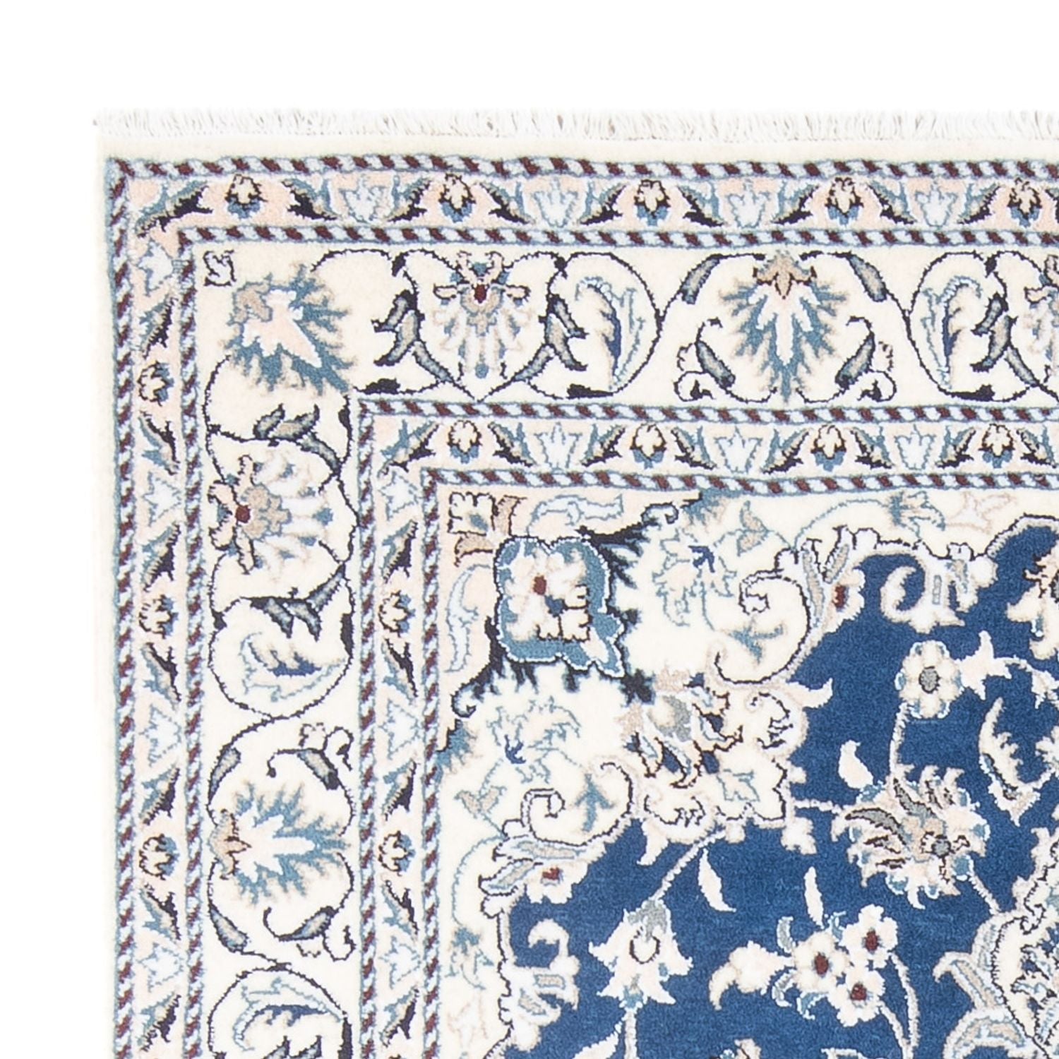 Tappeto Persero - Nain - Reale - 195 x 148 cm - blu