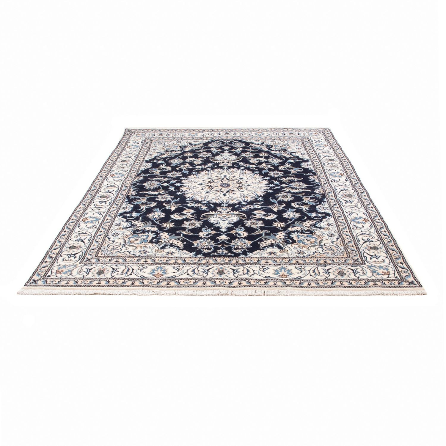 Tappeto Persero - Nain - 241 x 167 cm - blu scuro