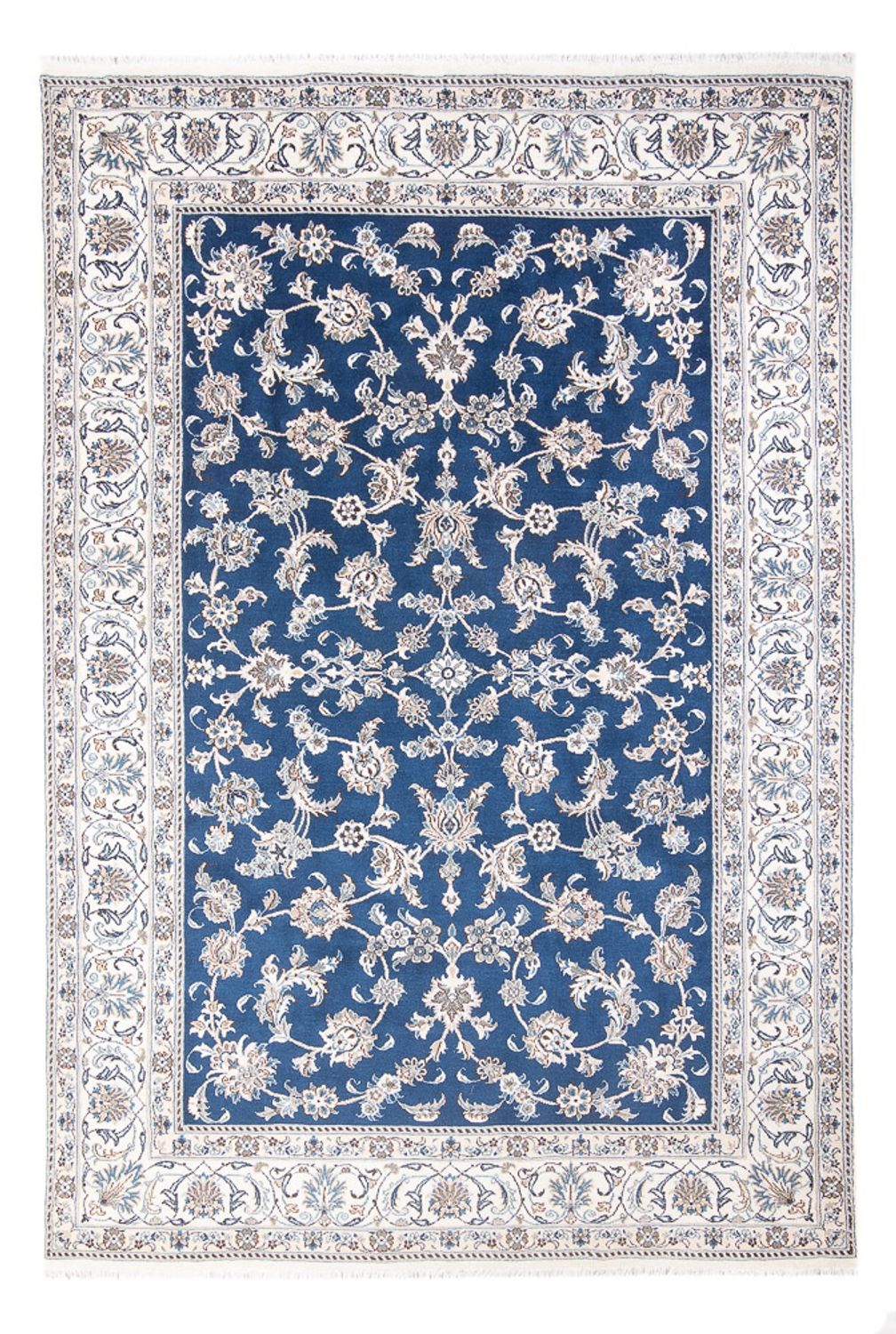 Tappeto Persero - Nain - 291 x 197 cm - blu scuro