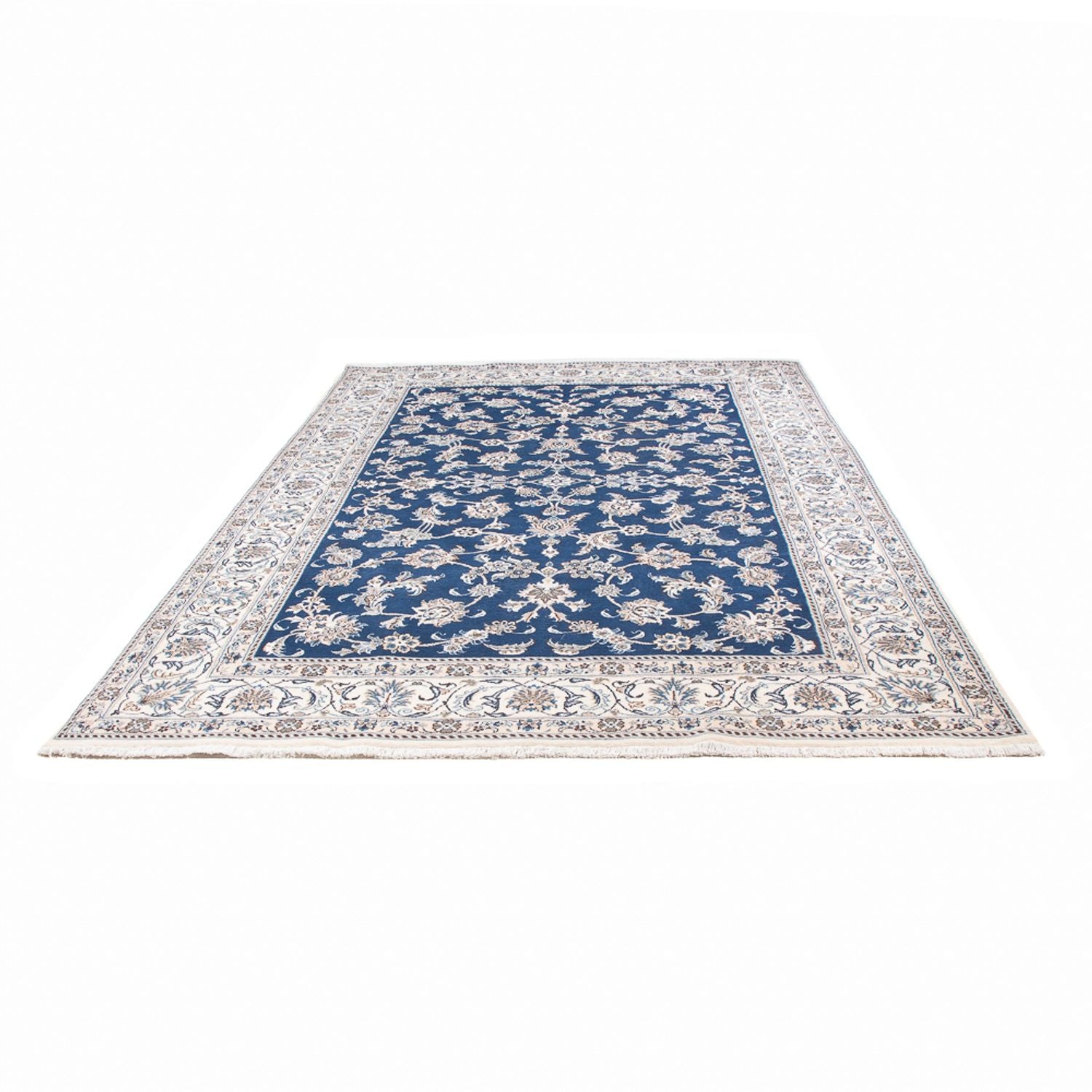 Tappeto Persero - Nain - 291 x 197 cm - blu scuro