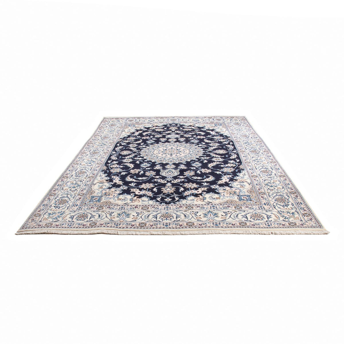 Tappeto Persero - Nain - 295 x 203 cm - blu scuro