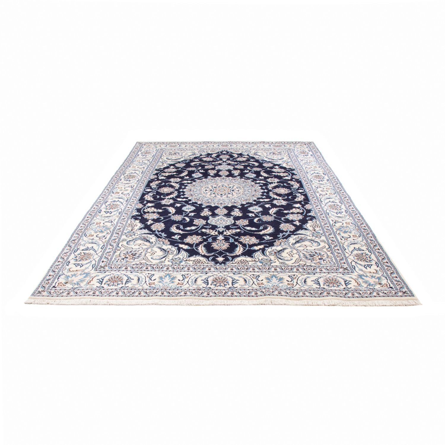 Tappeto Persero - Nain - 291 x 190 cm - blu scuro