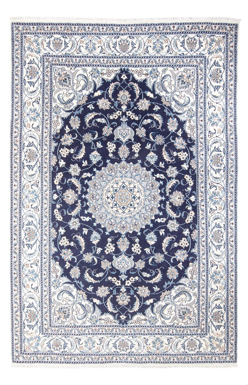 Tappeto Persero - Nain - 293 x 201 cm - blu scuro