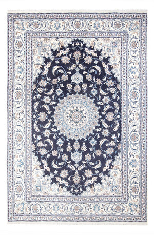 Tappeto Persero - Nain - 302 x 194 cm - blu scuro