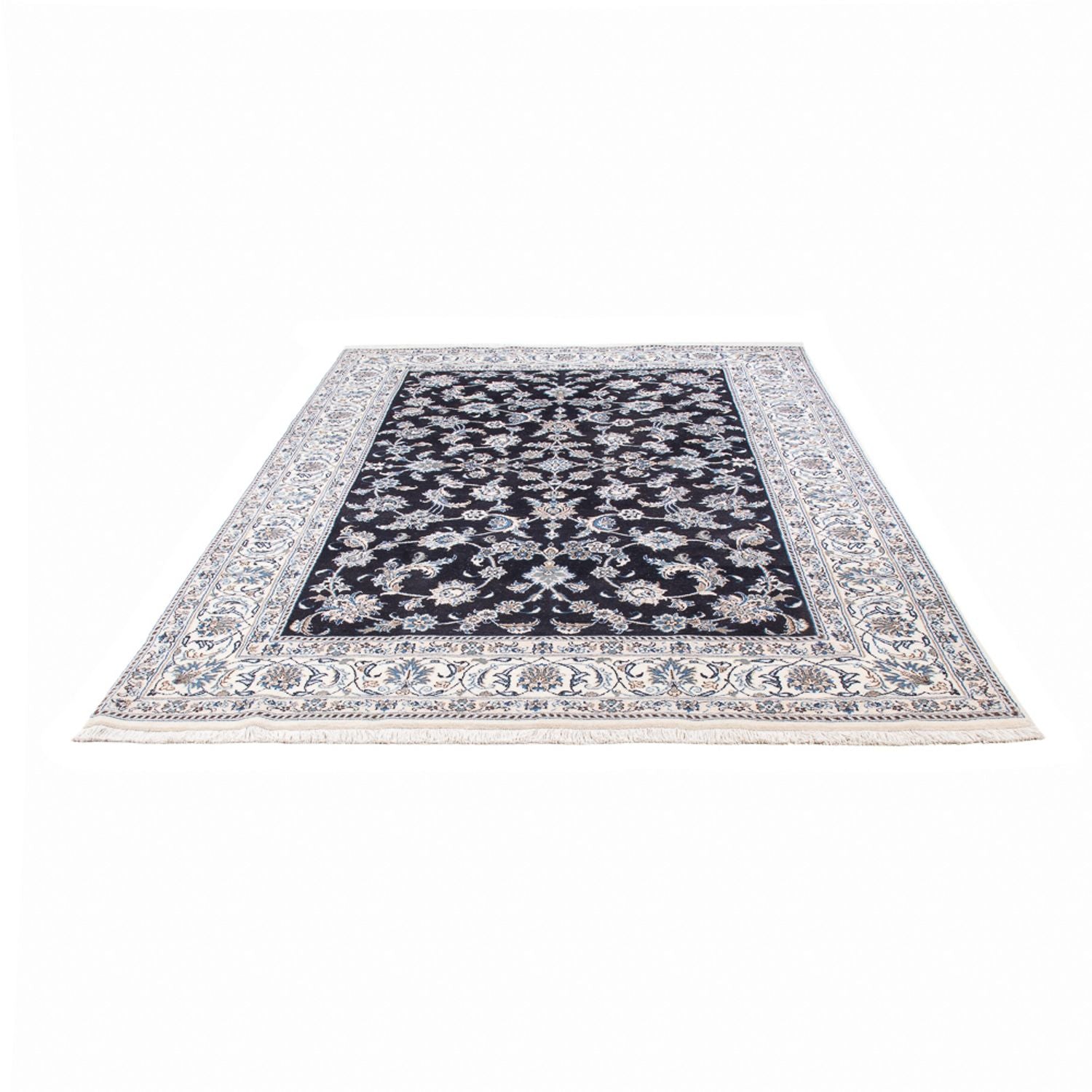Tappeto Persero - Nain - 288 x 191 cm - blu scuro