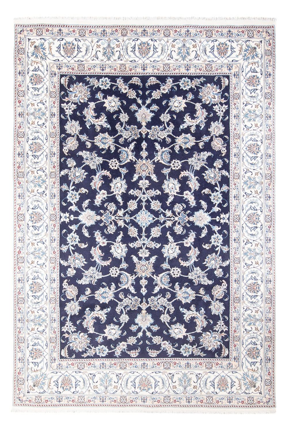 Tappeto Persero - Nain - 293 x 197 cm - blu scuro