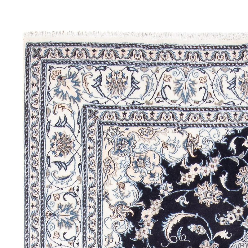 Tappeto Persero - Nain - 295 x 191 cm - blu scuro
