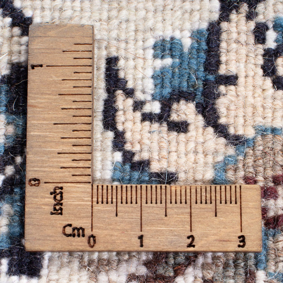 Tappeto Persero - Nain - 295 x 191 cm - blu scuro