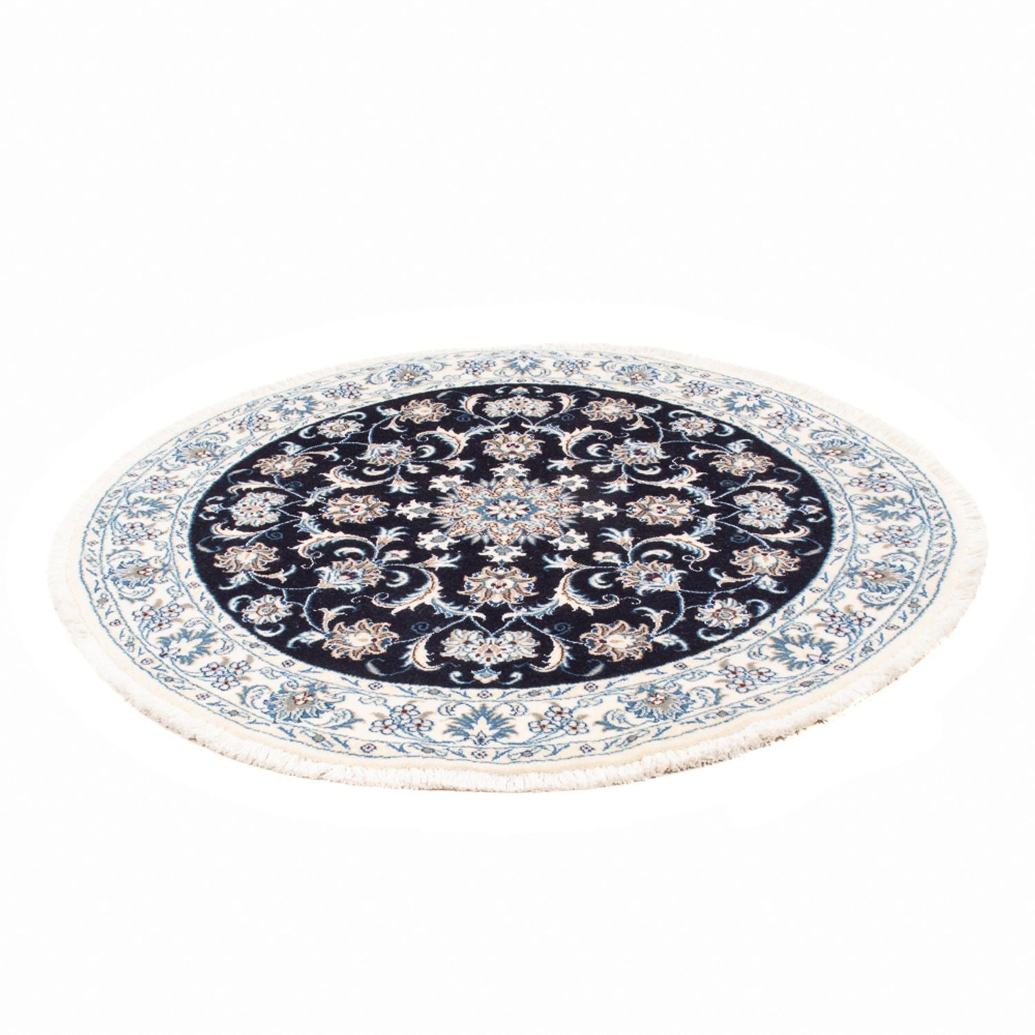 Tappeto Persero - Nain rotondo  - 150 x 150 cm - blu scuro