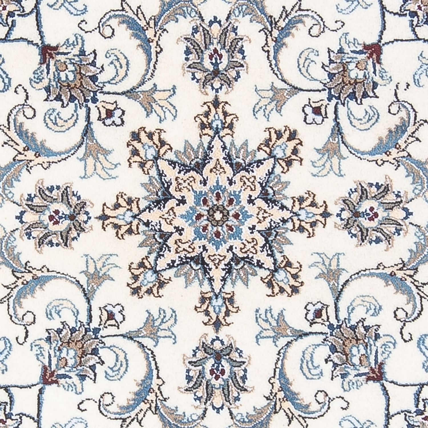Tappeto Persero - Nain rotondo  - 150 x 150 cm - crema