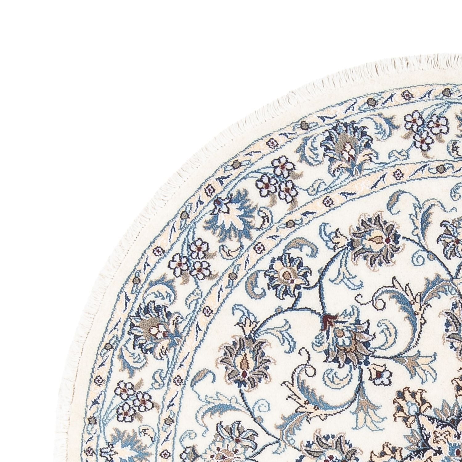 Tappeto Persero - Nain rotondo  - 150 x 150 cm - crema