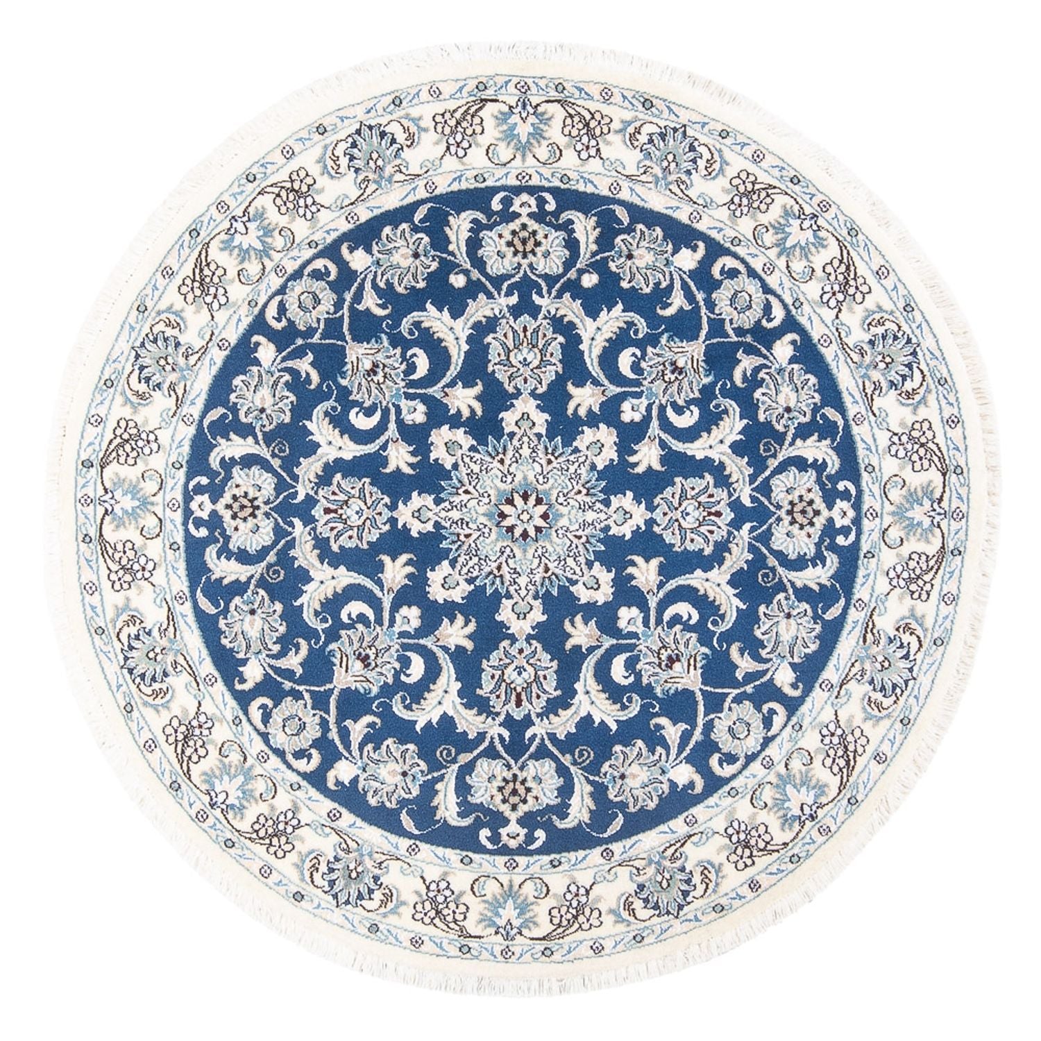 Tappeto Persero - Nain rotondo  - 150 x 150 cm - blu