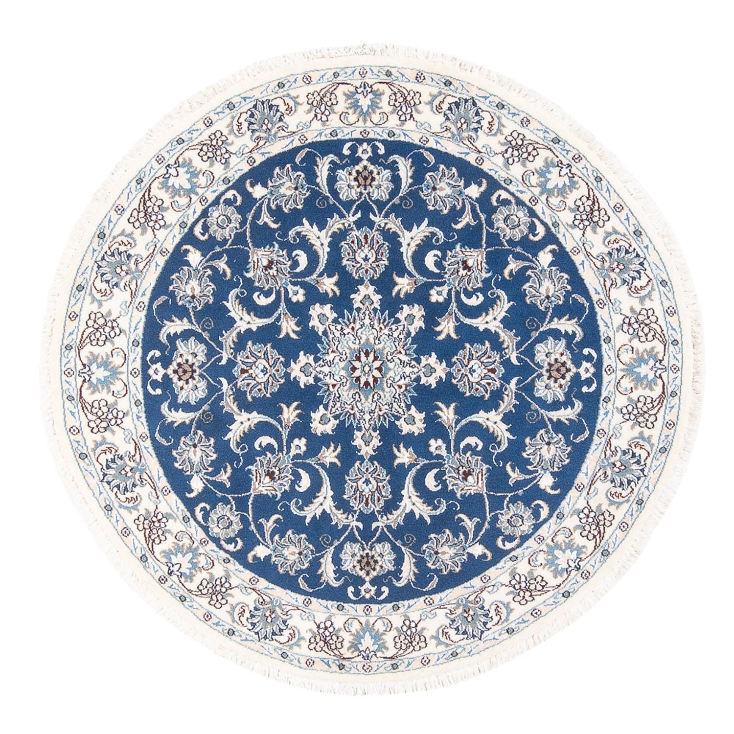 Tappeto Persero - Nain rotondo  - 150 x 150 cm - blu
