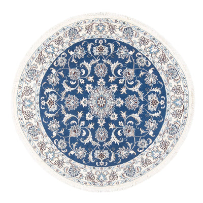 Nain Tappeto 150x150cm - Tappeto persiano - blu