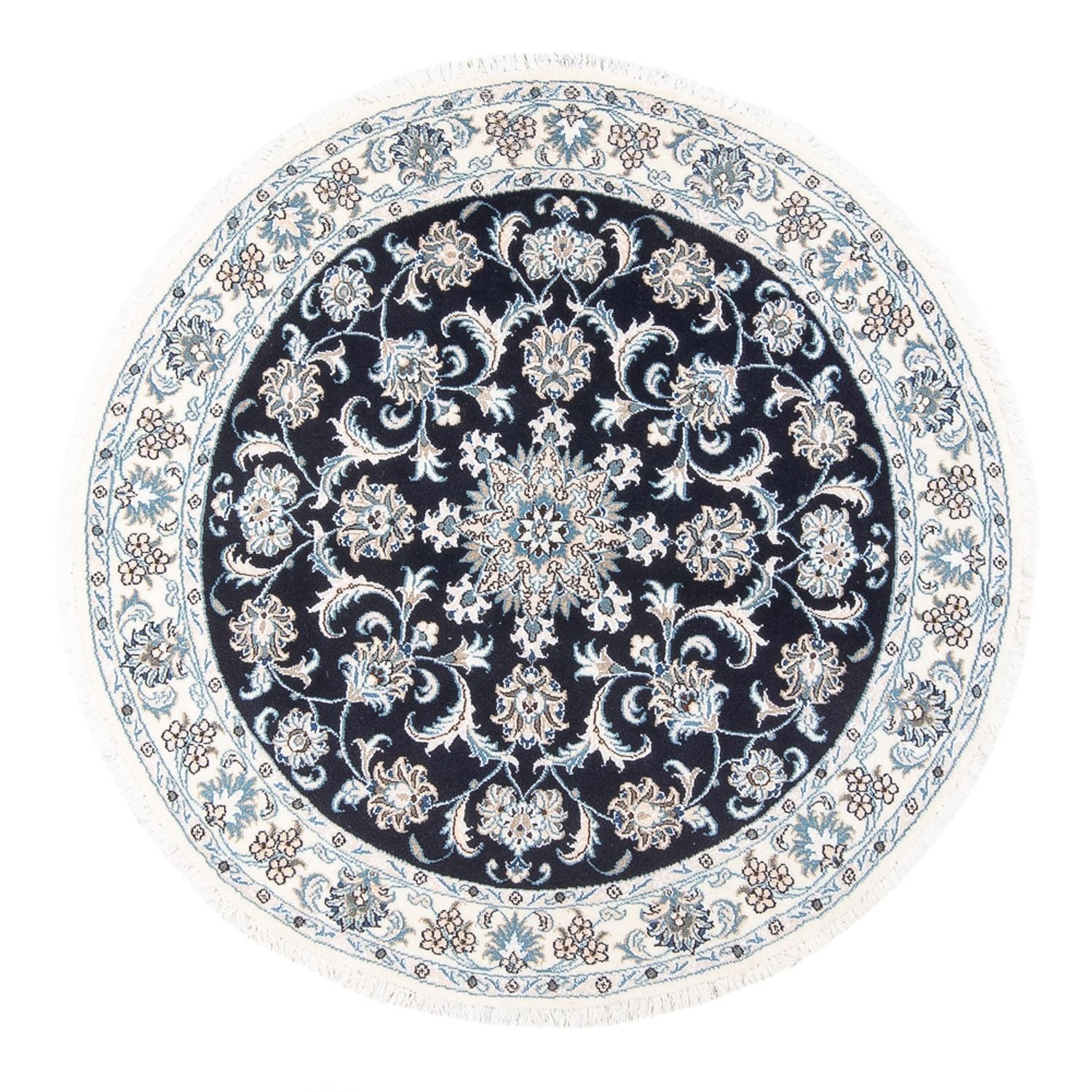 Tappeto Persero - Nain rotondo  - 150 x 150 cm - blu scuro