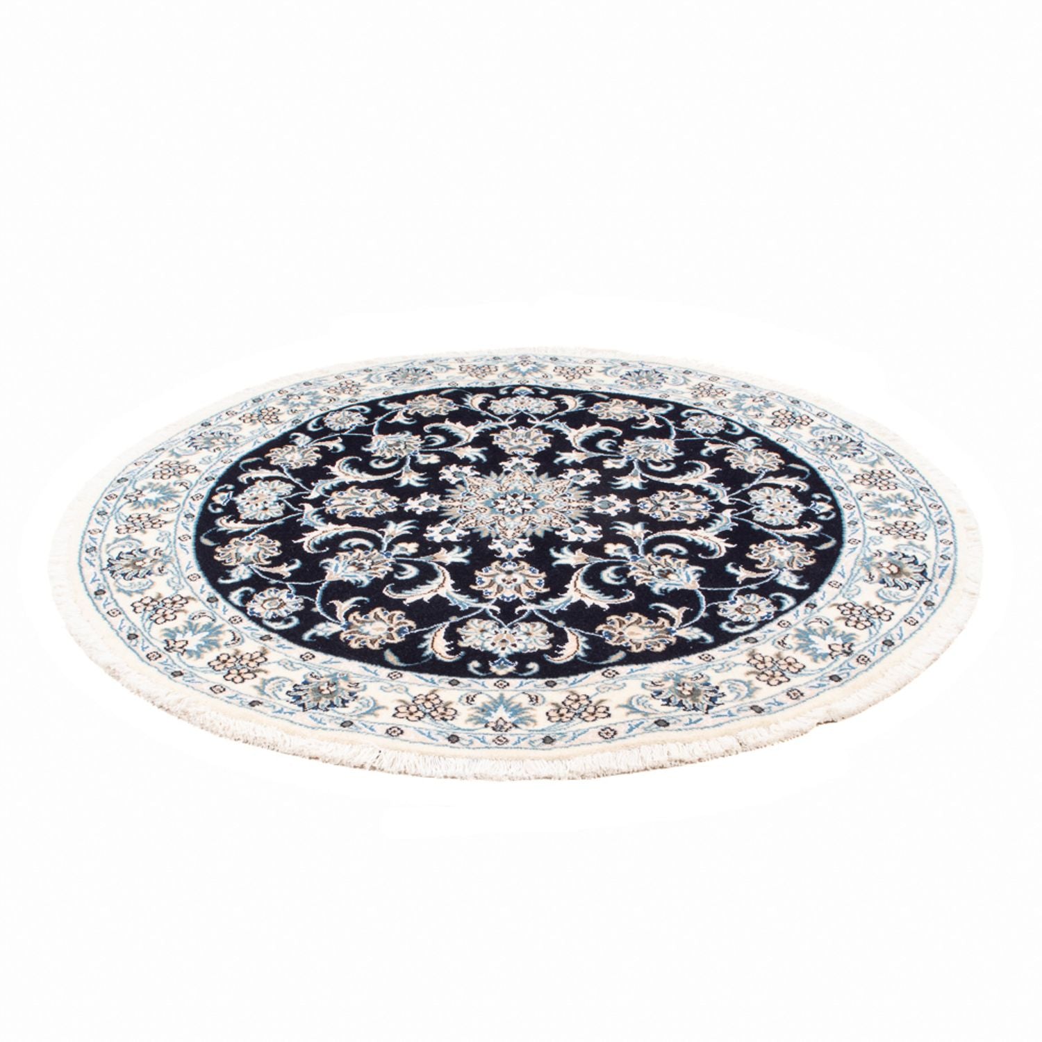 Tappeto Persero - Nain rotondo  - 150 x 150 cm - blu scuro