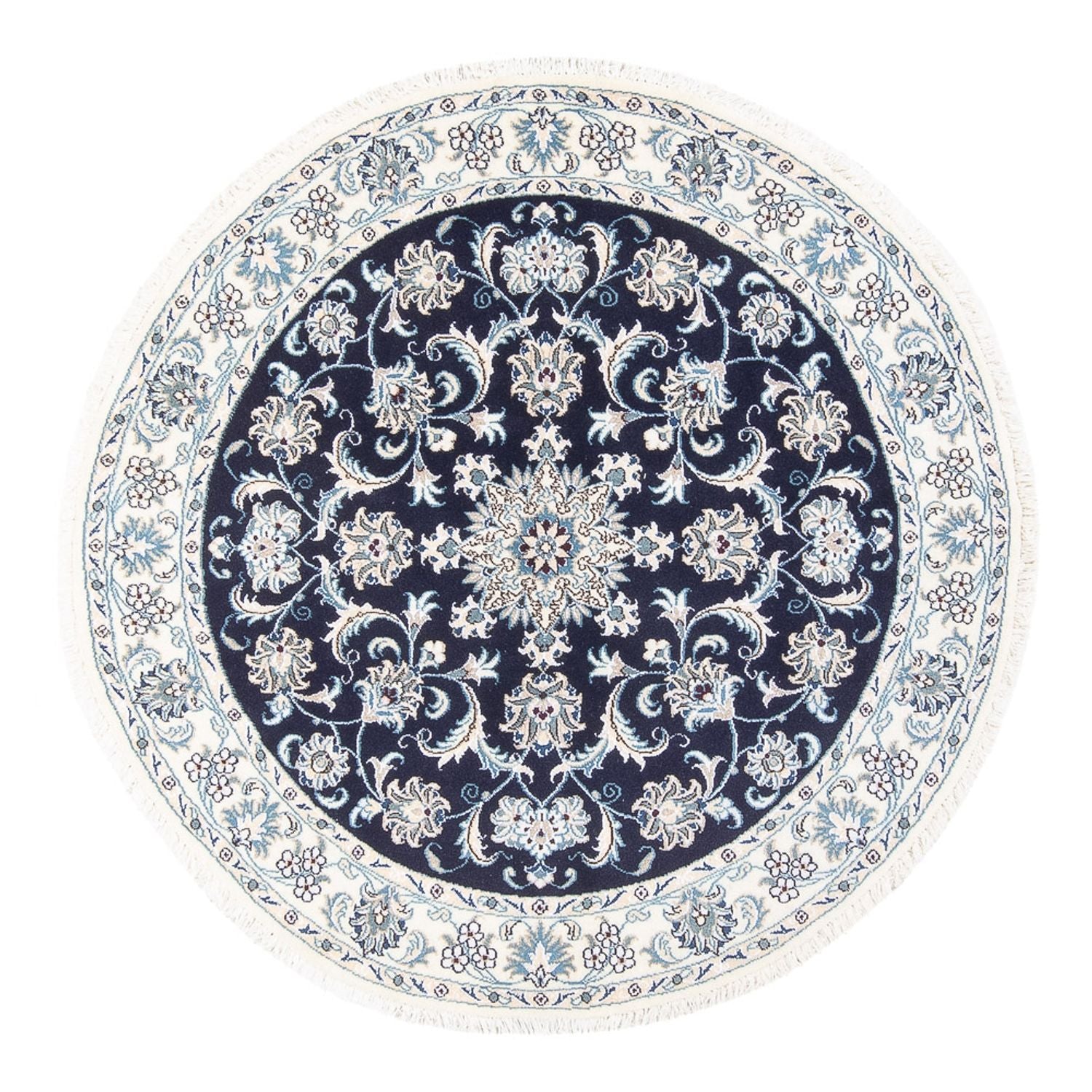Tappeto Persero - Nain rotondo  - 150 x 150 cm - blu scuro