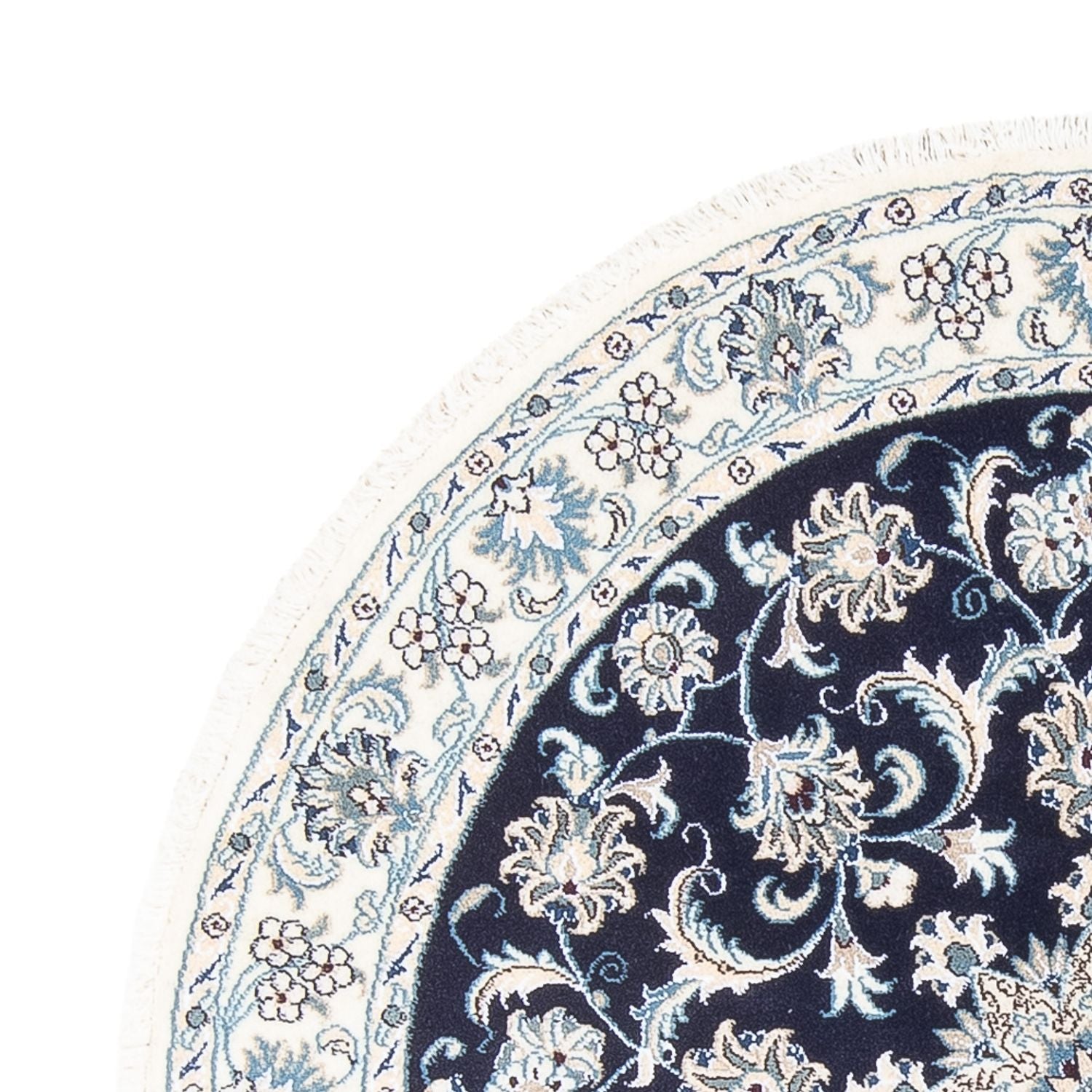 Tappeto Persero - Nain rotondo  - 150 x 150 cm - blu scuro