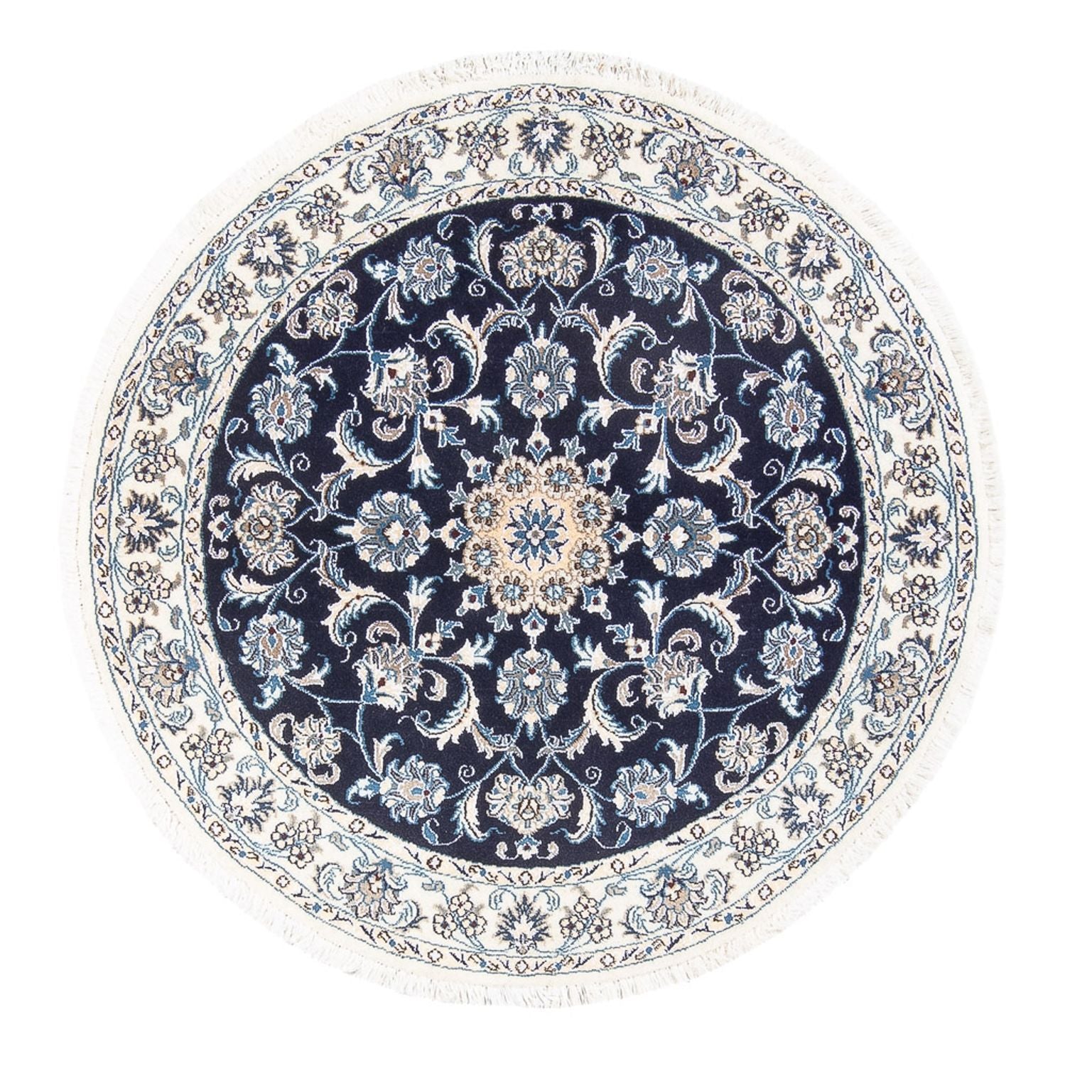 Tappeto Persero - Nain rotondo  - 150 x 150 cm - blu scuro
