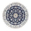 Tappeto Persero - Nain rotondo  - 150 x 150 cm - blu scuro