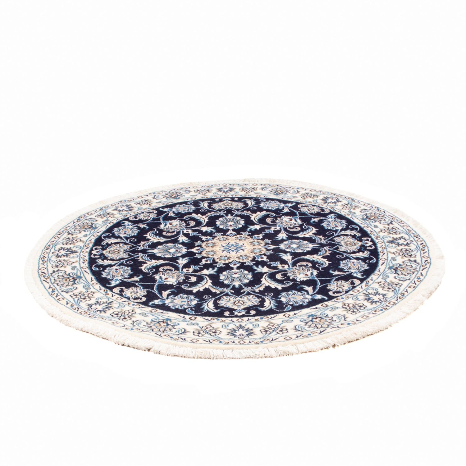 Tappeto Persero - Nain rotondo  - 150 x 150 cm - blu scuro