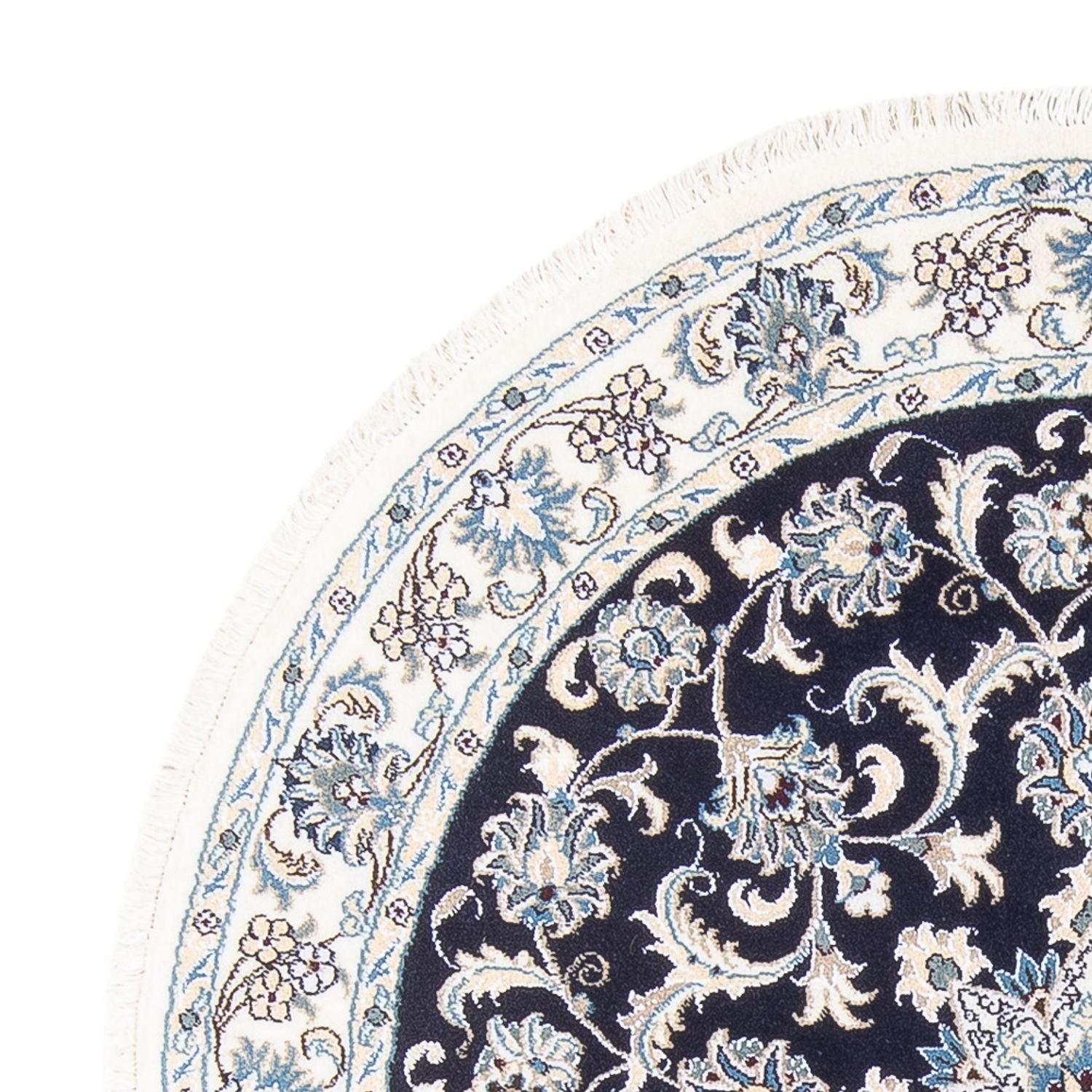 Tappeto Persero - Nain rotondo  - 150 x 150 cm - blu scuro