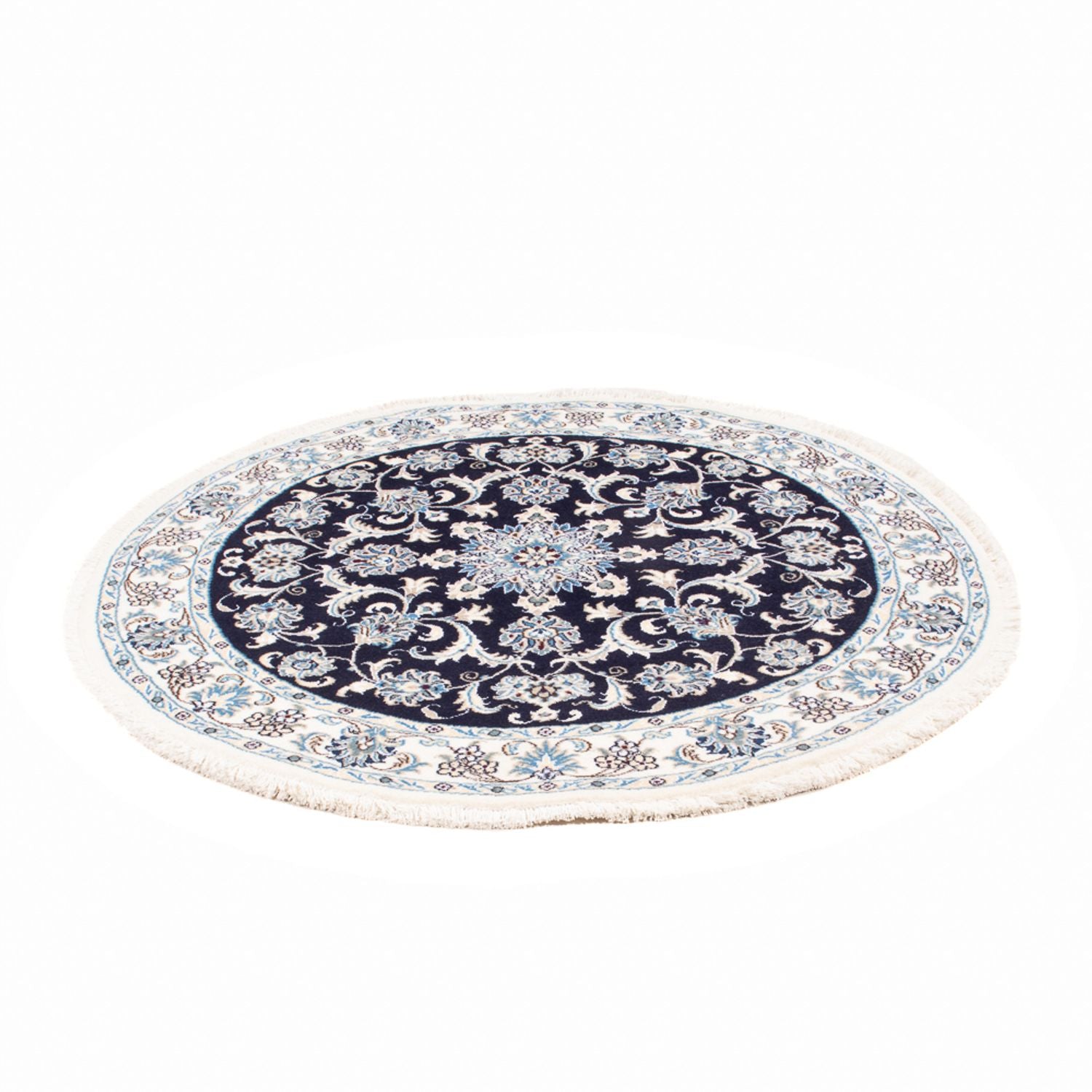 Tappeto Persero - Nain rotondo  - 150 x 150 cm - blu scuro
