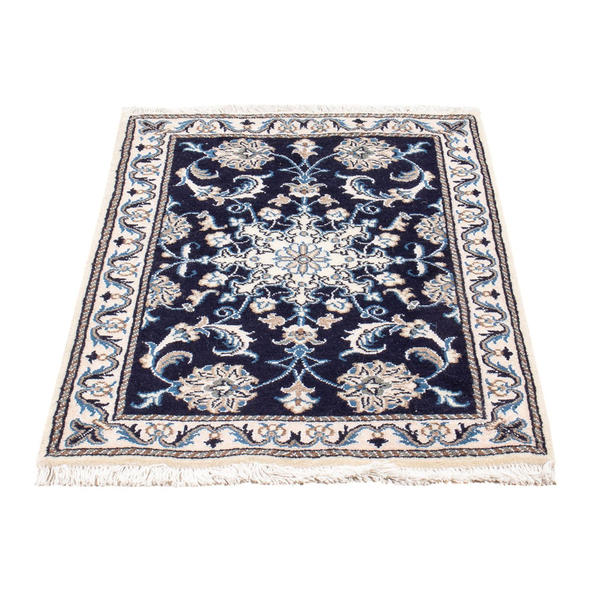 Tappeto Persero - Nain - Reale - 90 x 60 cm - blu scuro