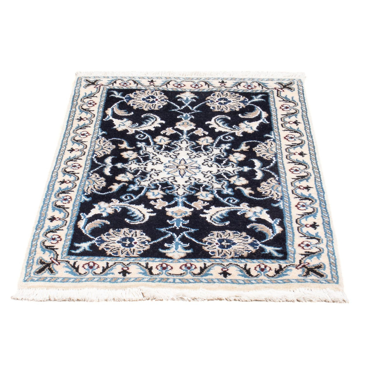 Tappeto Persero - Nain - Reale - 90 x 60 cm - blu scuro