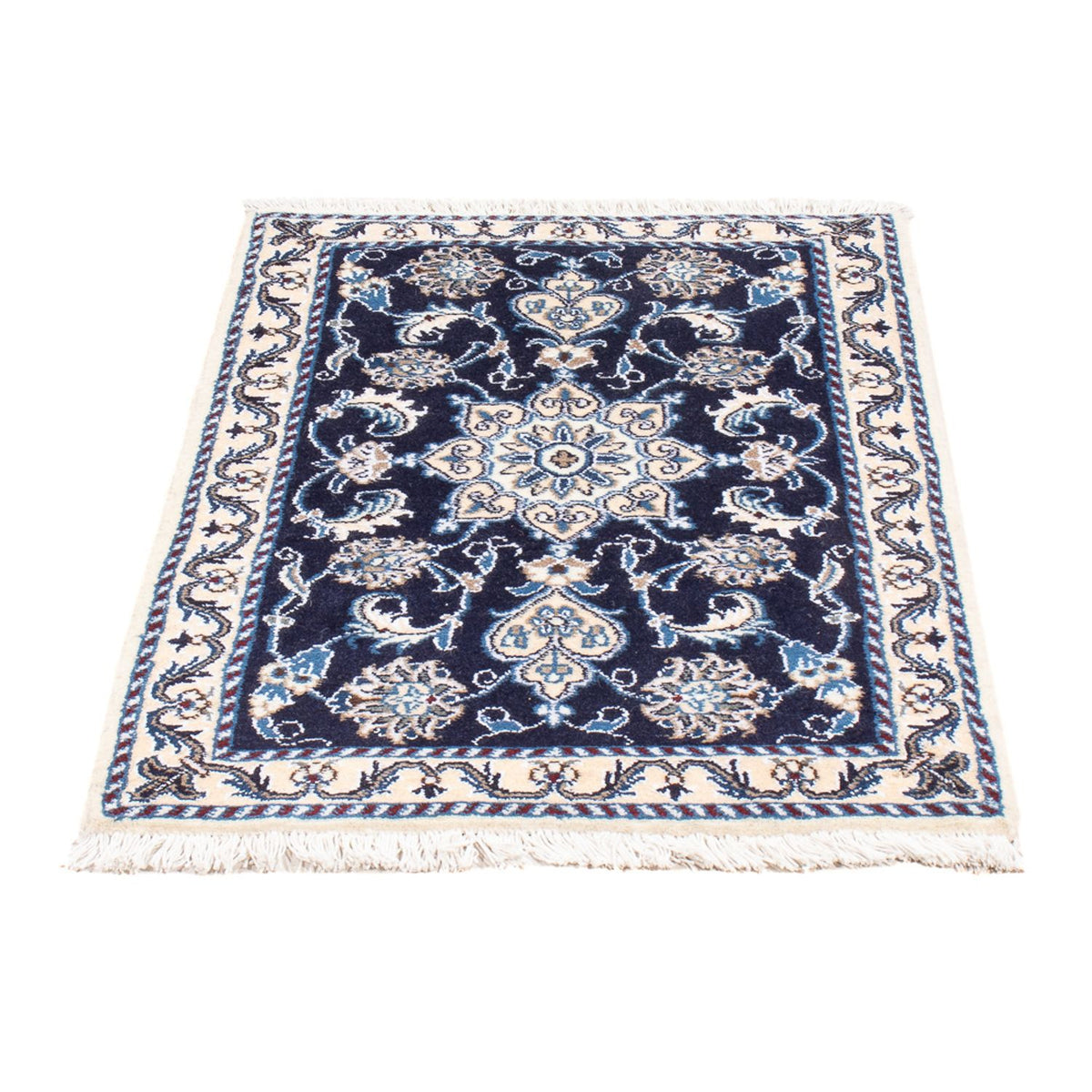 Tappeto Persero - Nain - Reale - 90 x 60 cm - blu scuro