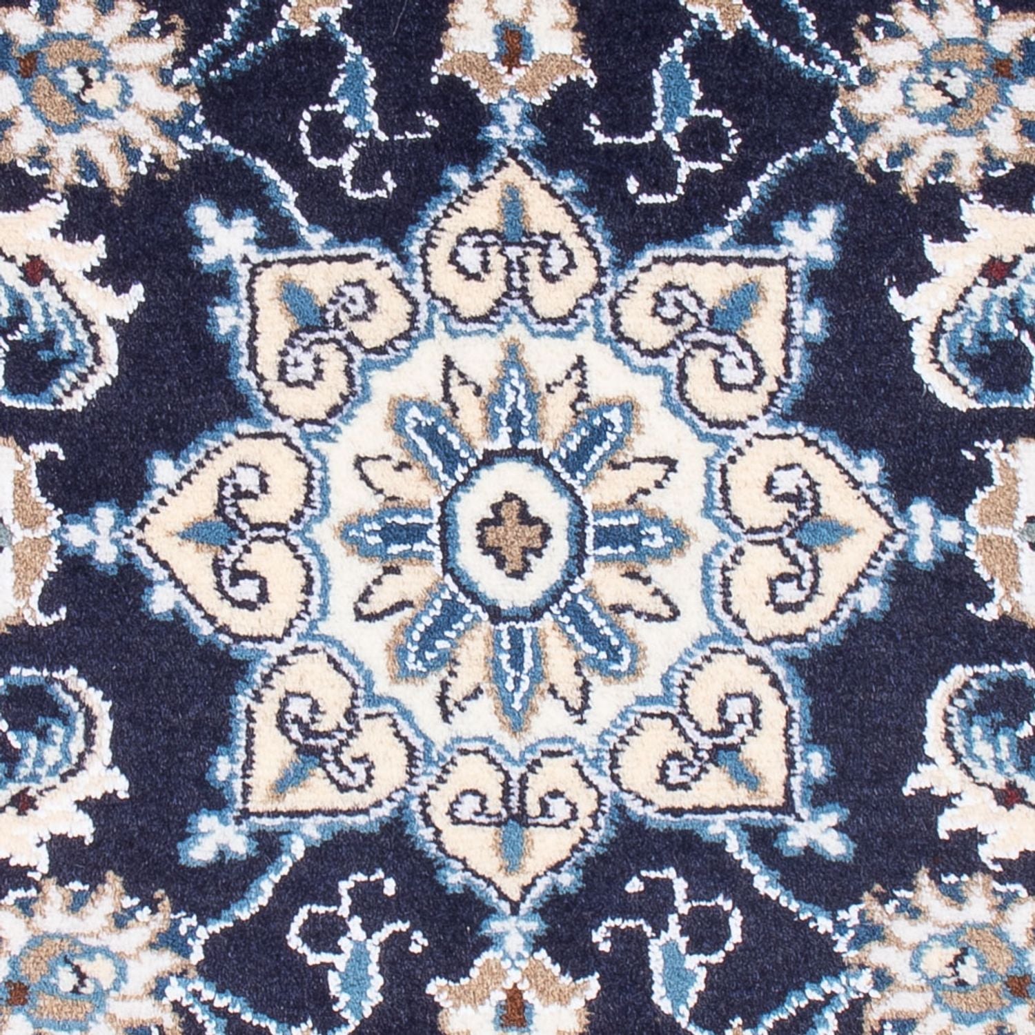 Tappeto Persero - Nain - Reale - 90 x 60 cm - blu scuro