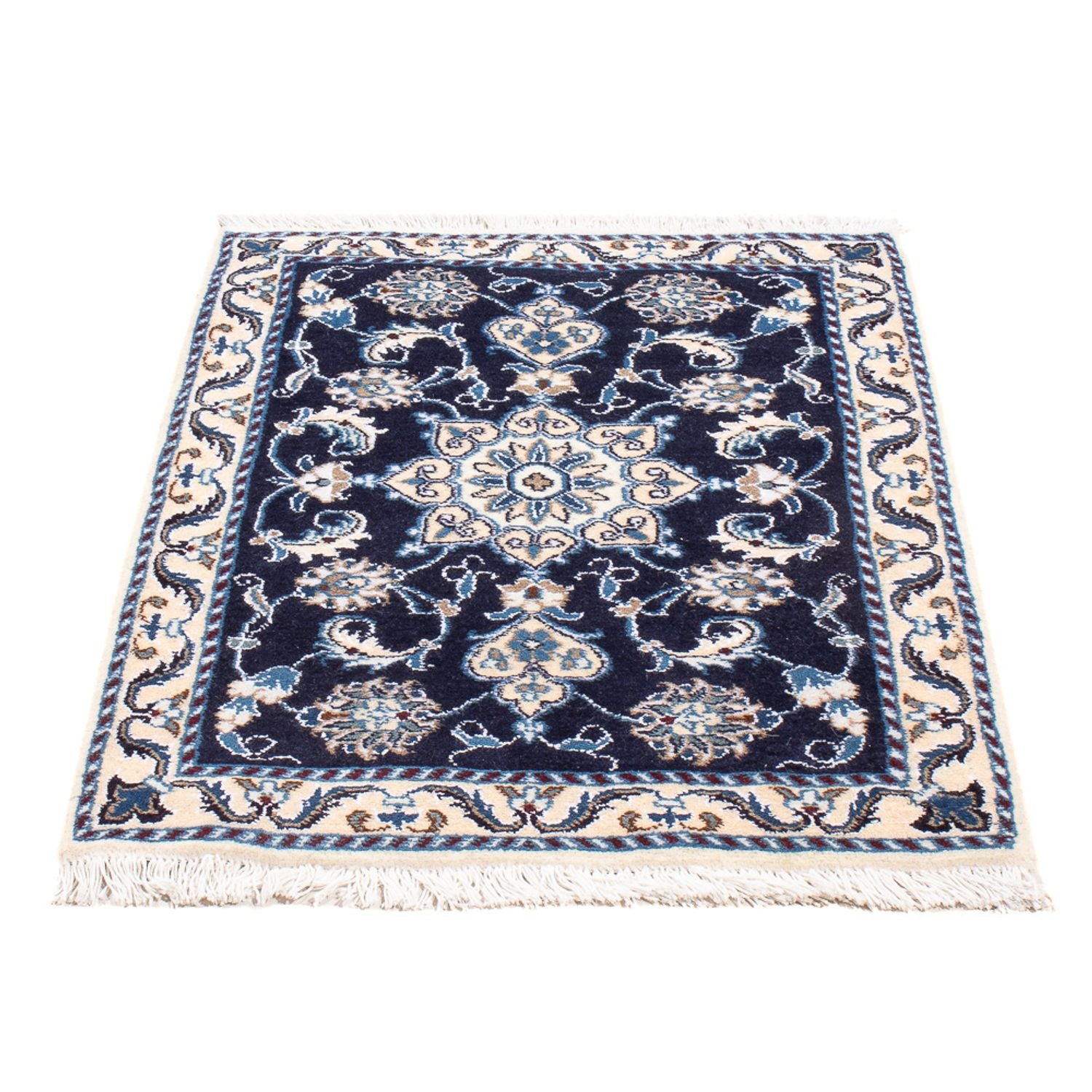 Tappeto Persero - Nain - Reale - 90 x 60 cm - blu scuro