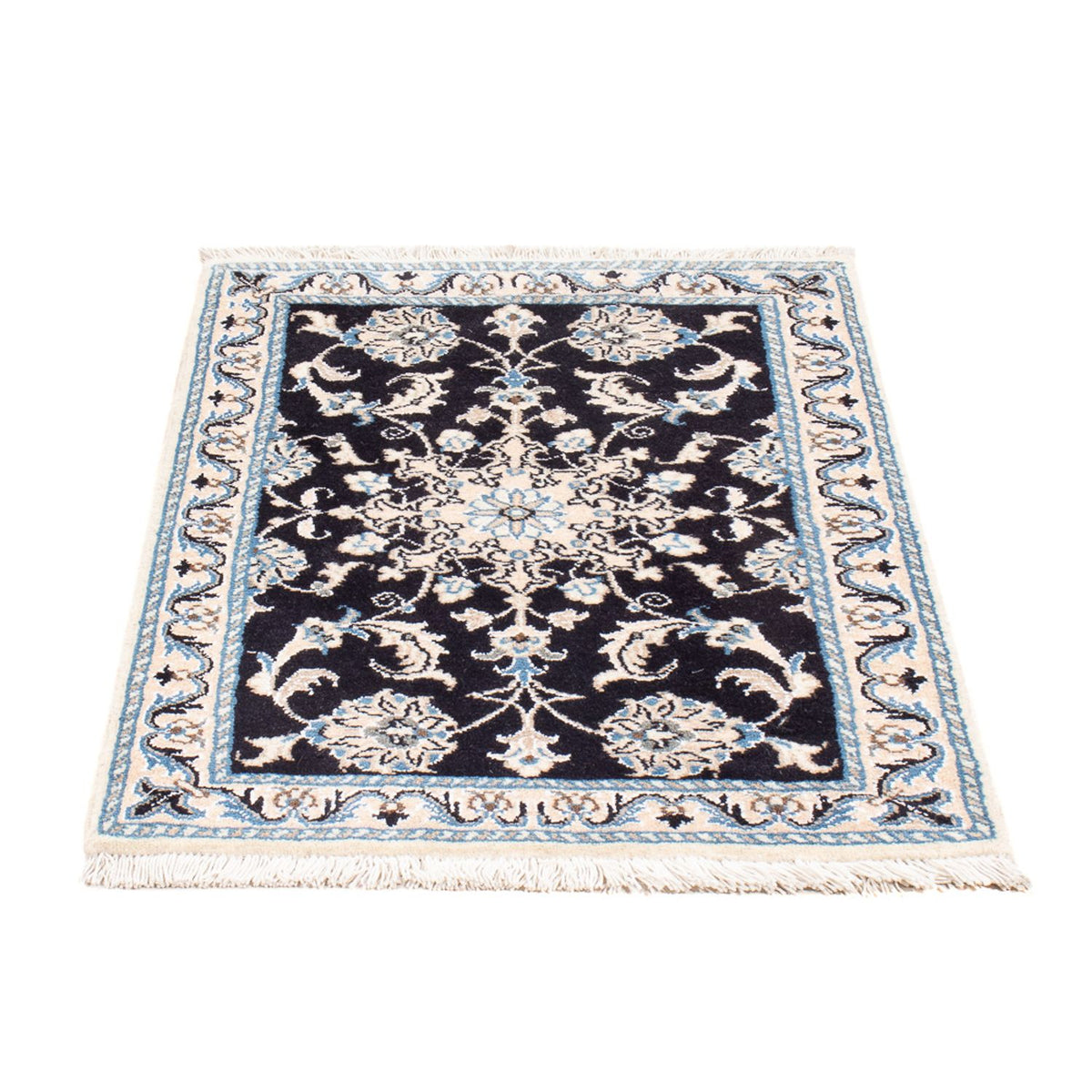 Tappeto Persero - Nain - Reale - 90 x 60 cm - blu scuro