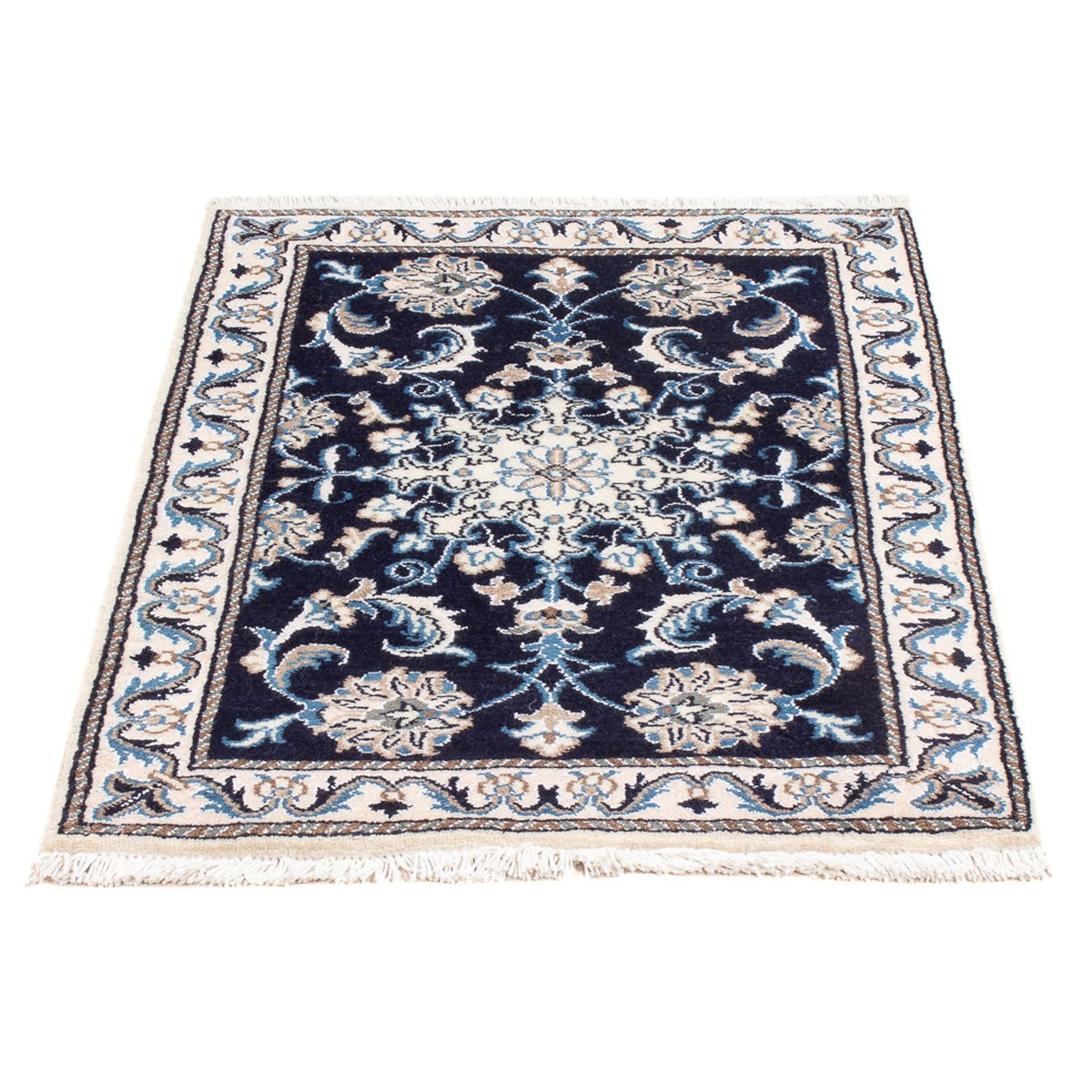 Tappeto Persero - Nain - Reale - 90 x 60 cm - blu scuro