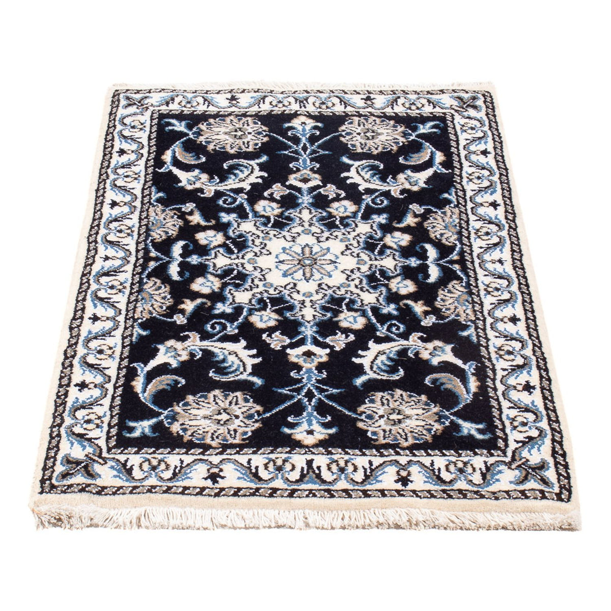 Tappeto Persero - Nain - Reale - 90 x 60 cm - blu scuro